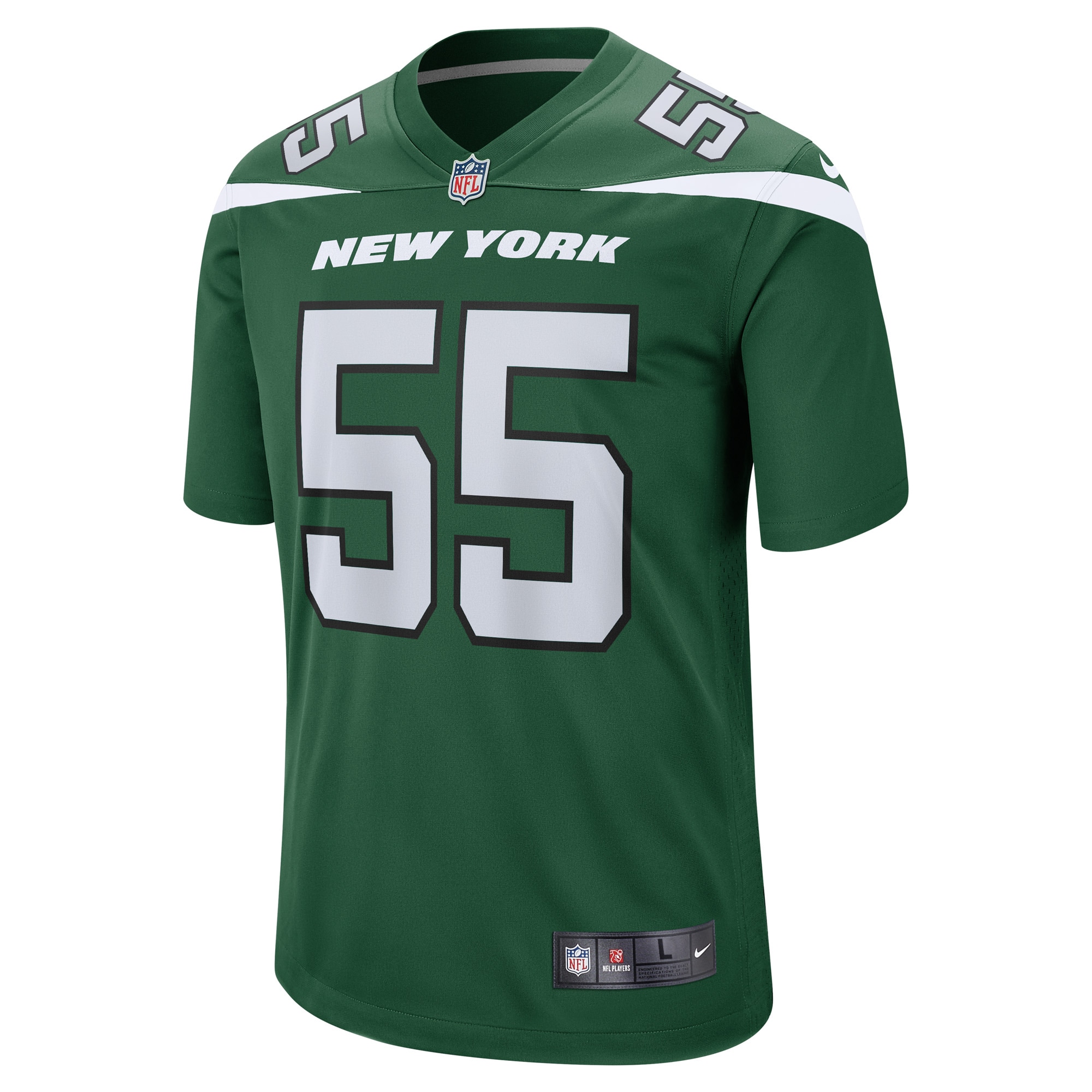 Men's New York Jets Chazz Surratt Gotham Green Game Player Jersey JS7088 nicesnker - Image 2