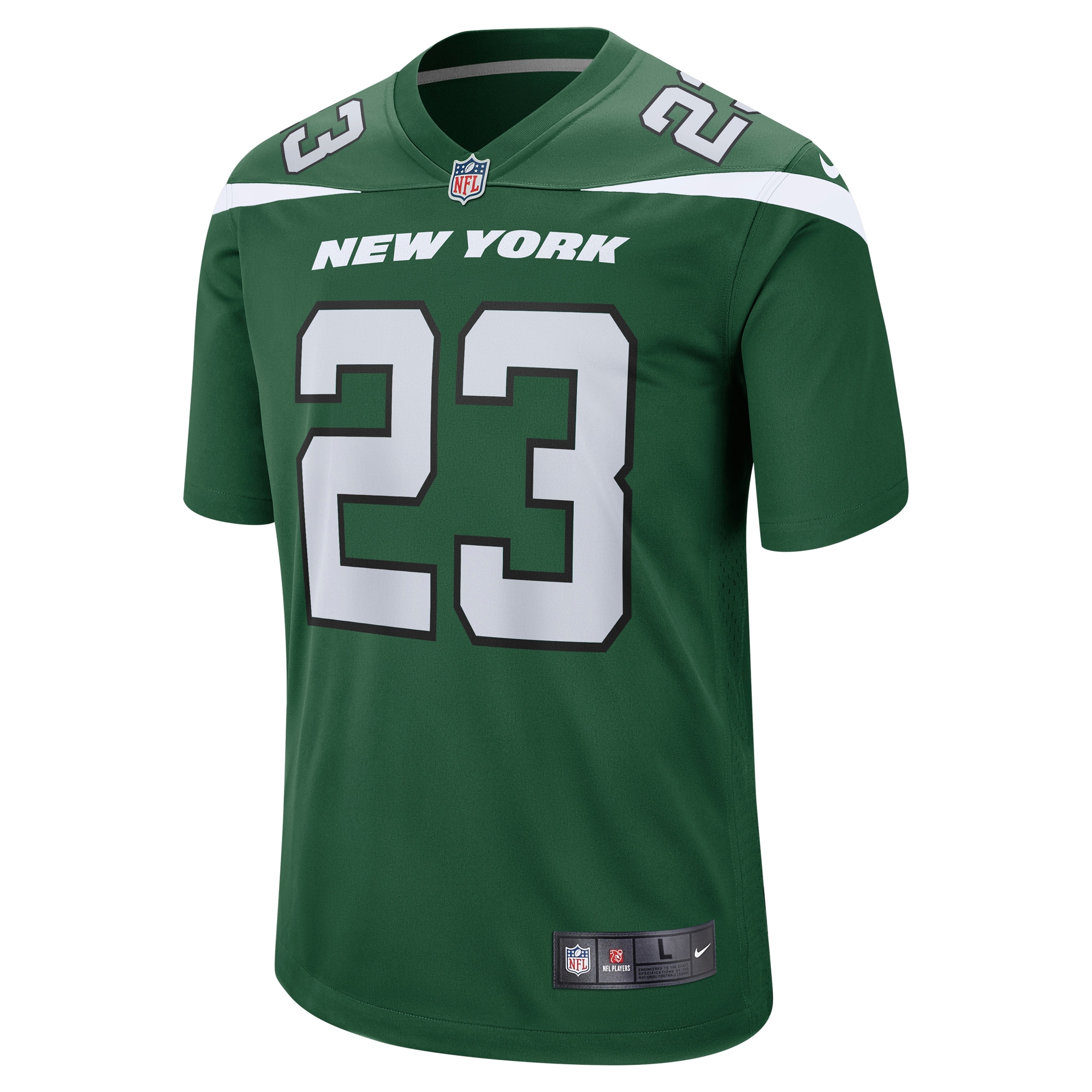 Men's New York Jets Chuck Clark Gotham Green Team Game Jersey JS4286 nicesnker - Image 2
