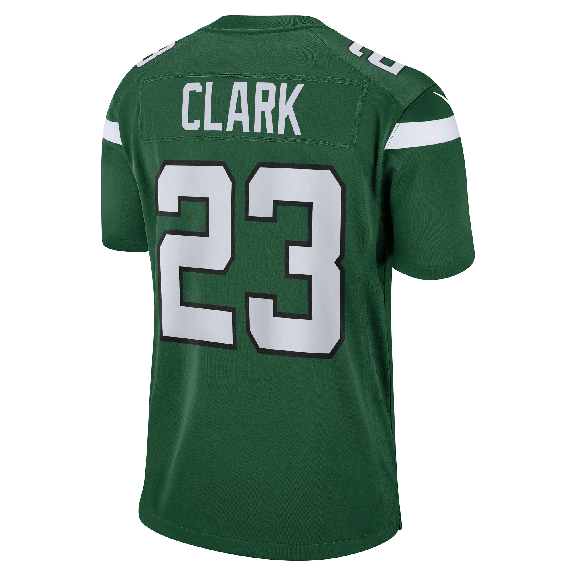 Men's New York Jets Chuck Clark Gotham Green Team Game Jersey JS4286 nicesnker - Image 3