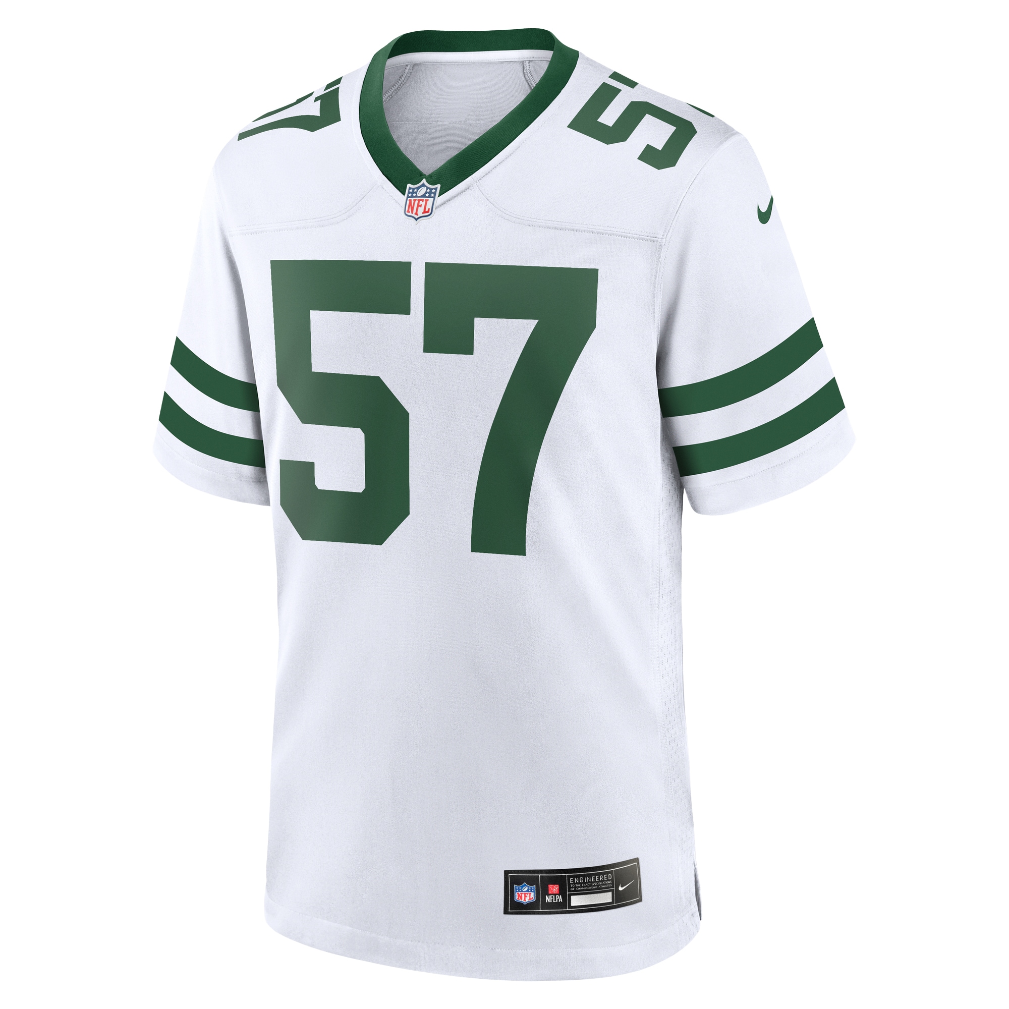 Men's New York Jets C.J. Mosley Legacy White Game Jersey JS2410 nicesnker - Image 2