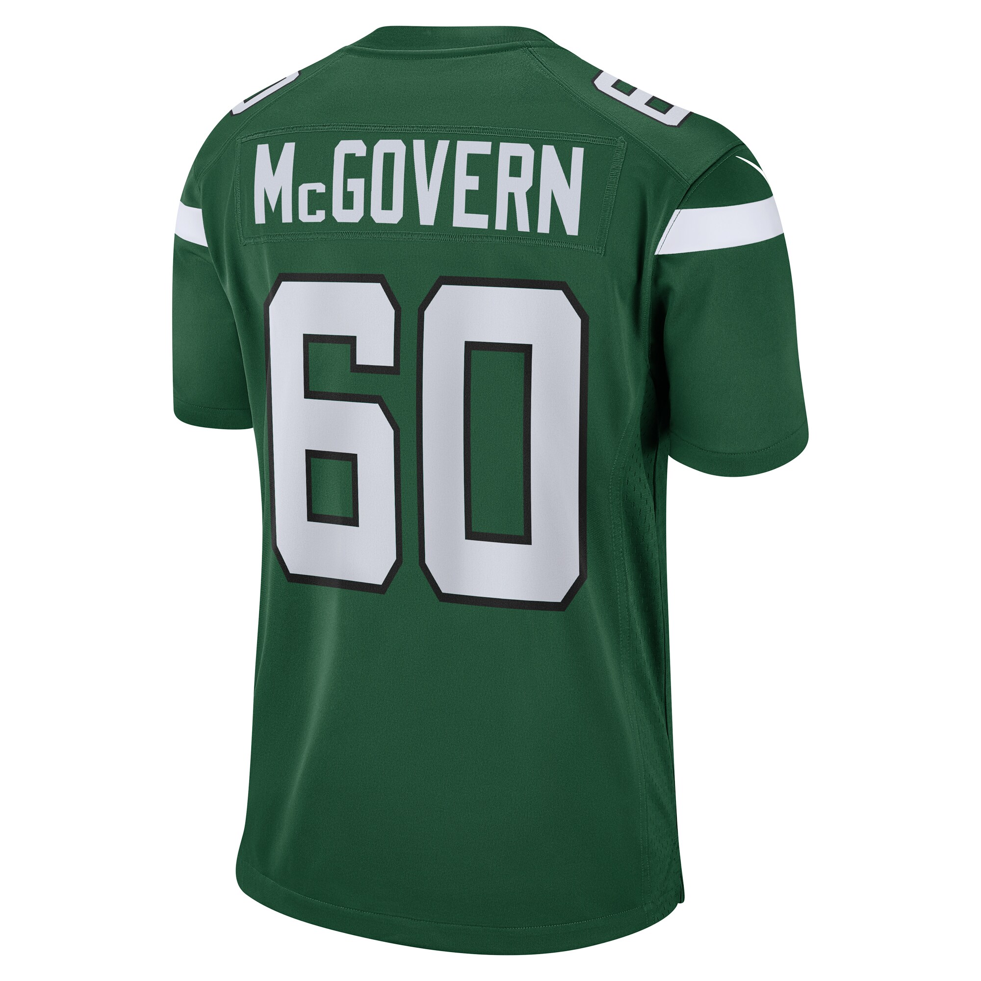 Men's New York Jets Connor McGovern Gotham Green Game Jersey JS4292 nicesnker - Image 3