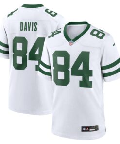 Men's New York Jets Corey Davis Legacy White Game Jersey JS9952 nicesnker