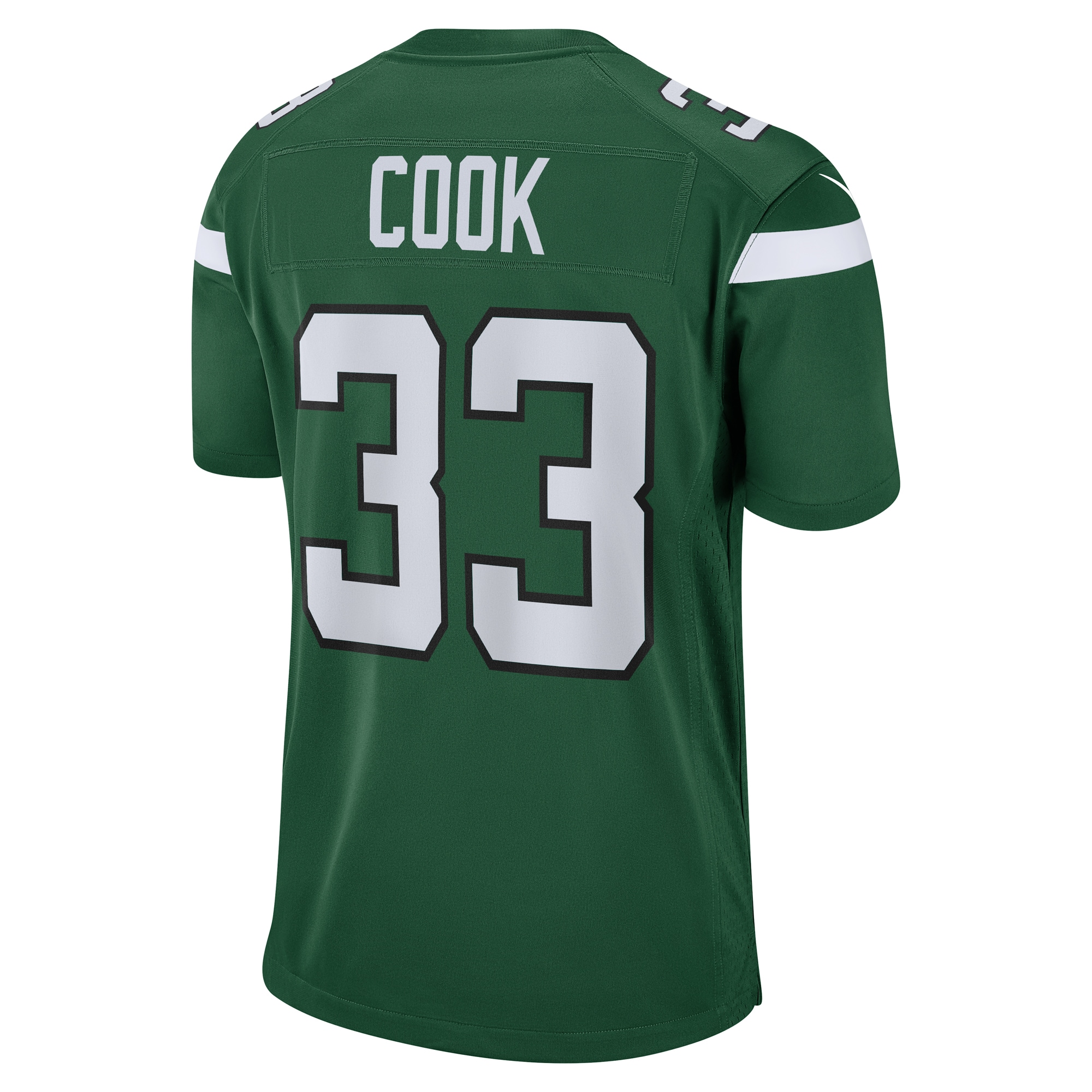 Men's New York Jets Dalvin Cook Gotham Green Game Player Jersey JS4309 nicesnker - Image 3