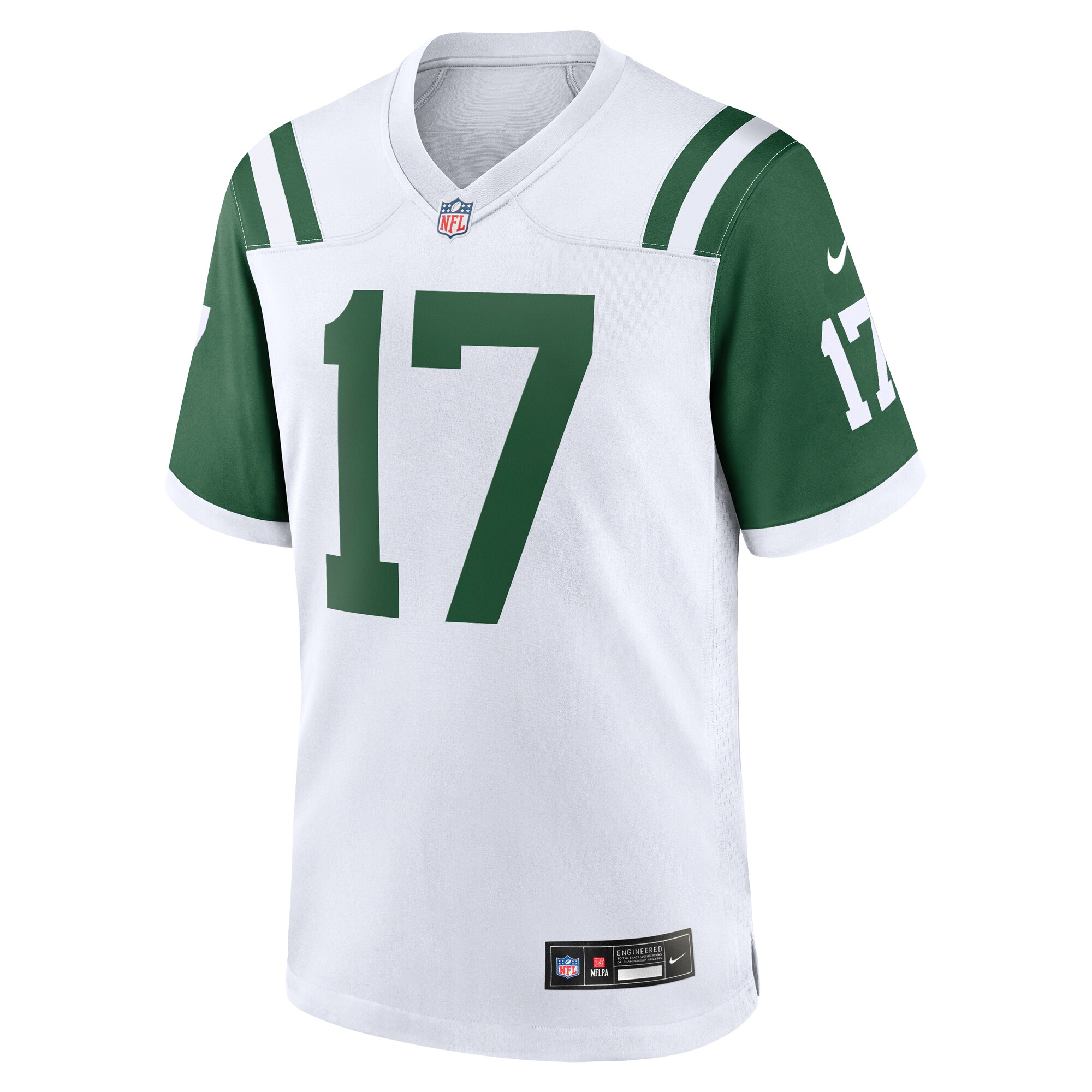 Men's New York Jets Davante Adams White Classic Alternate Game Jersey JS9002 nicesnker - Image 2