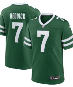 Men's New York Jets Haason Reddick Legacy Green Team Game Jersey JS4140 nicesnker