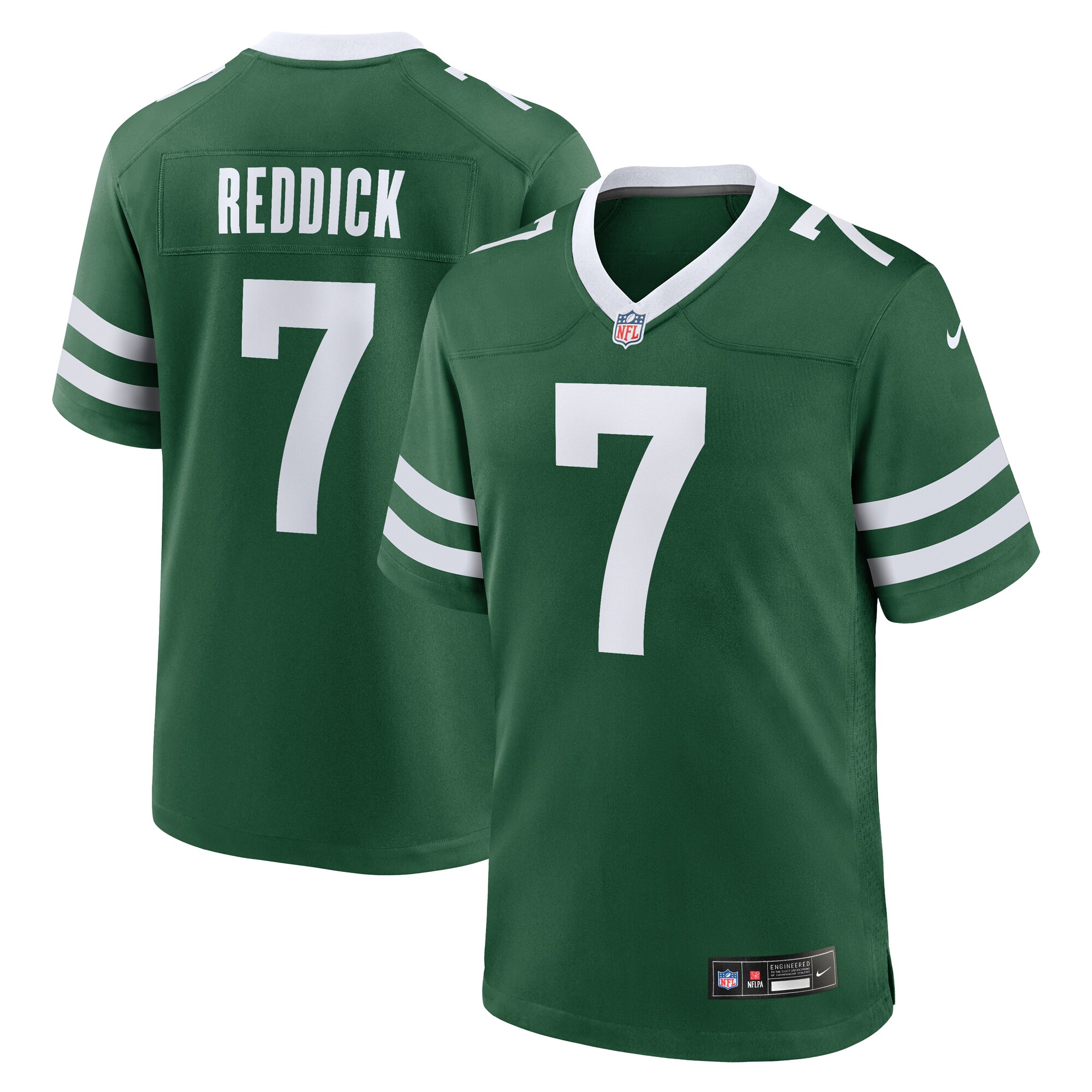 Men's New York Jets Haason Reddick Legacy Green Team Game Jersey JS4140 nicesnker