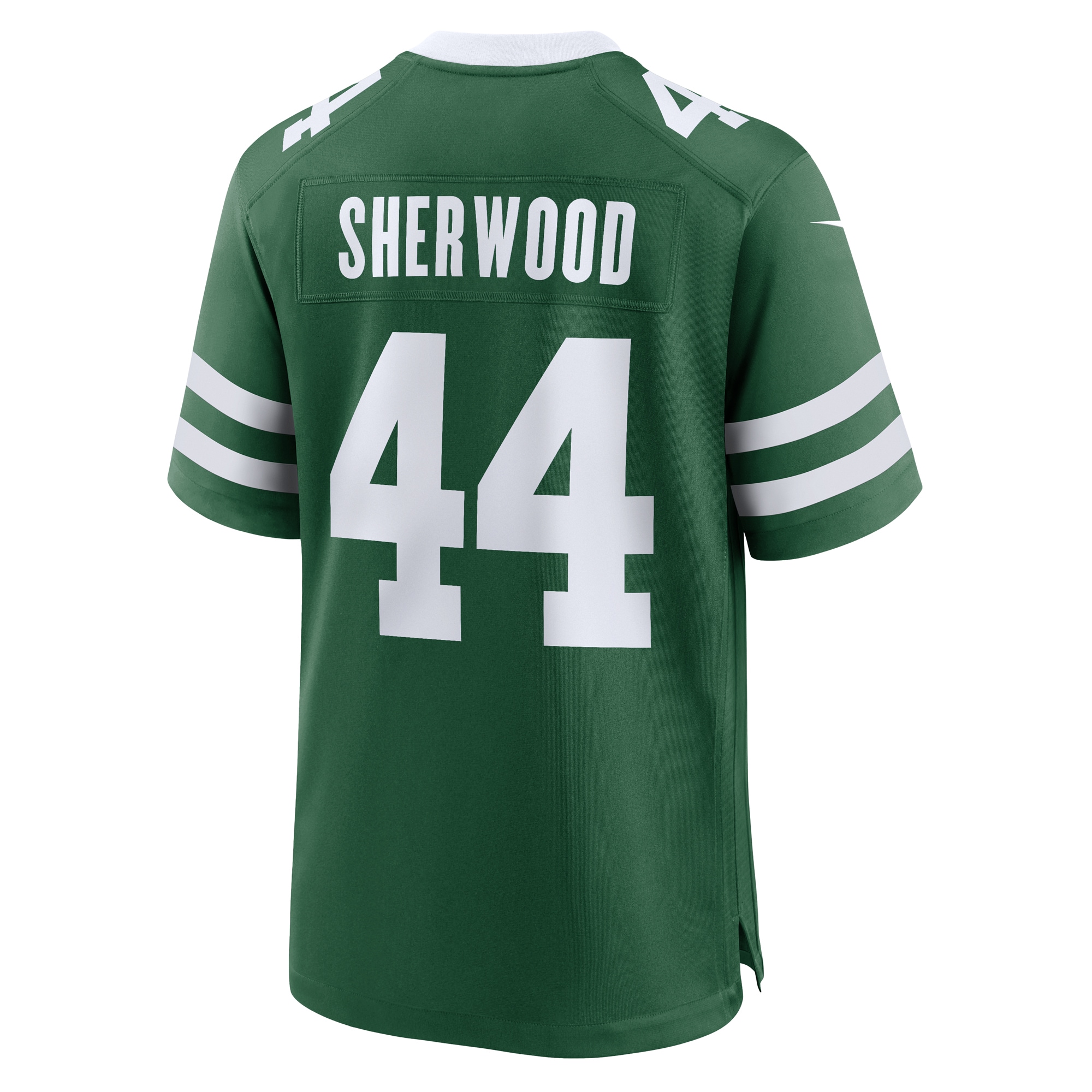 Men's New York Jets Jamien Sherwood Legacy Green Team Game Jersey JS2507 nicesnker - Image 3
