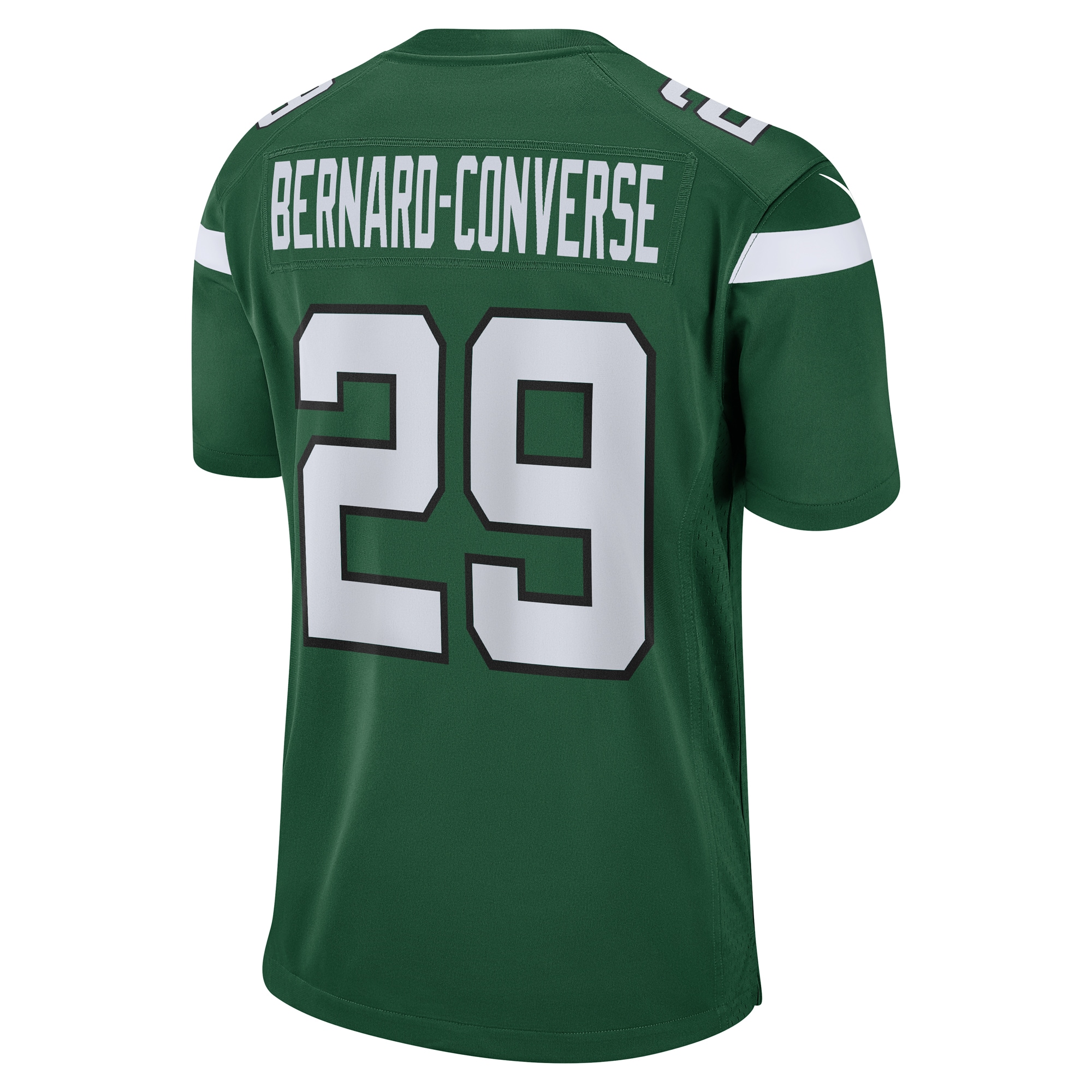 Men's New York Jets Jarrick Bernard Converse Gotham Green Game Jersey JS2257 nicesnker - Image 3
