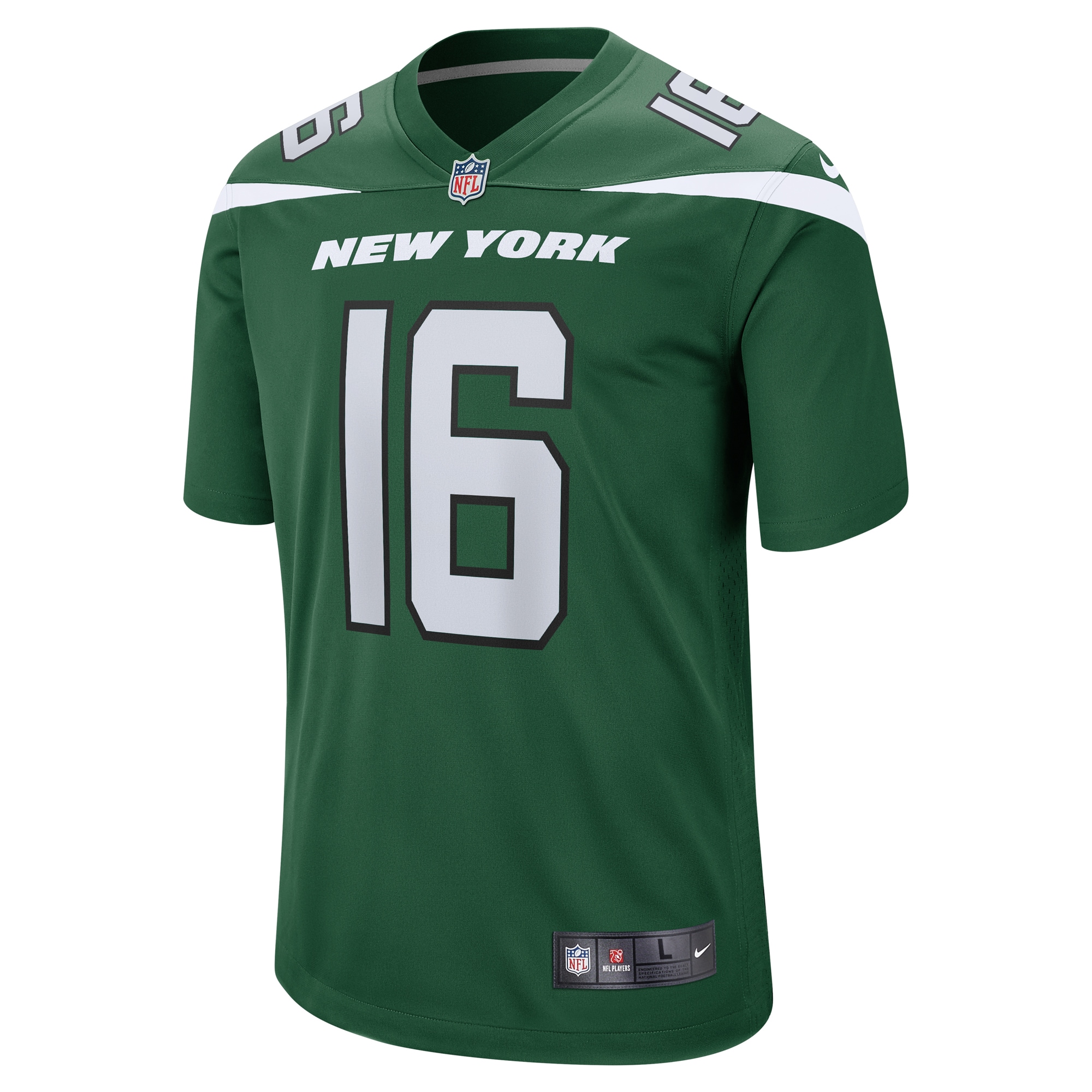 Men's New York Jets Jason Brownlee Gotham Green Game Jersey JS5013 nicesnker - Image 2