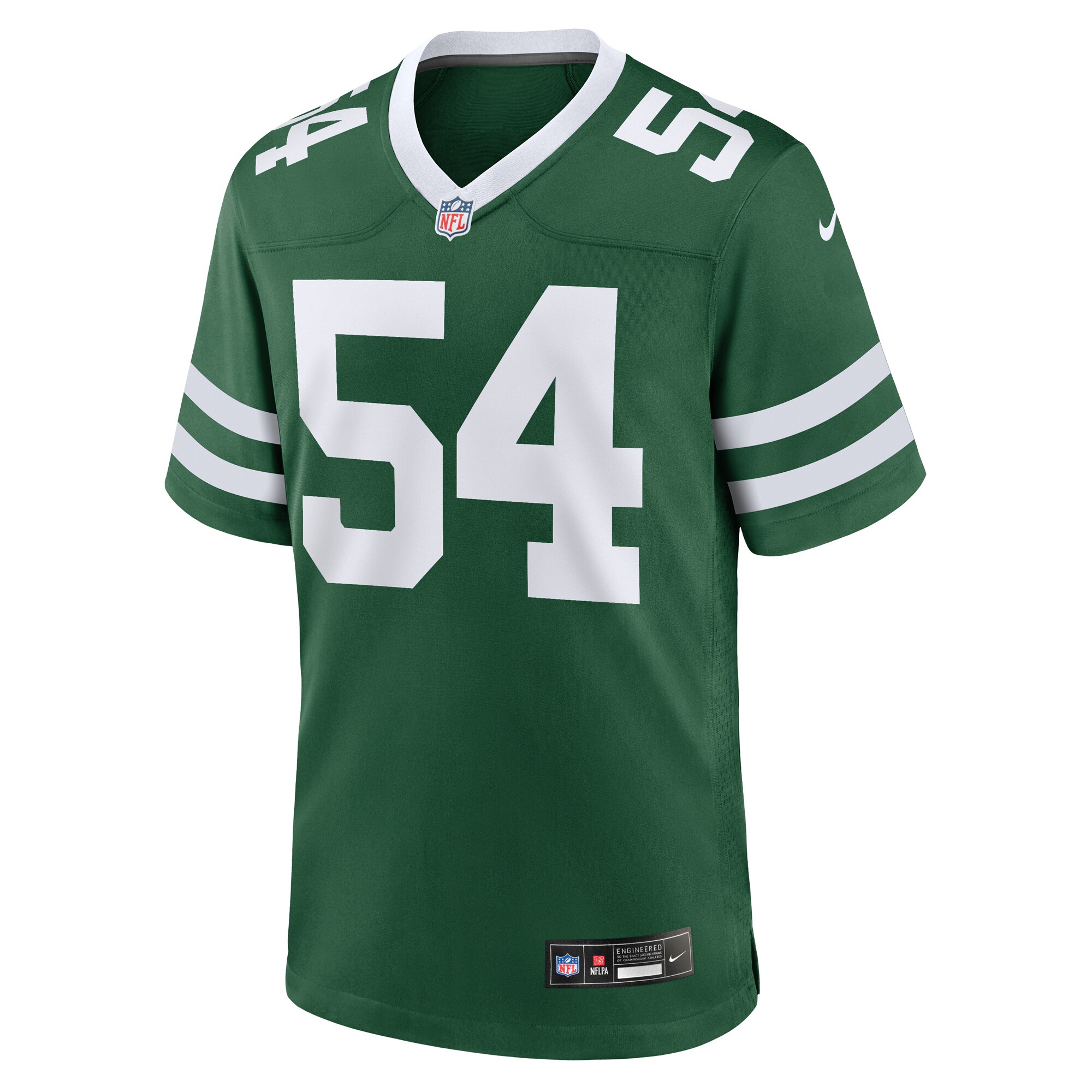 Men's New York Jets Javon Kinlaw Legacy Green Team Game Jersey JS6045 nicesnker - Image 2