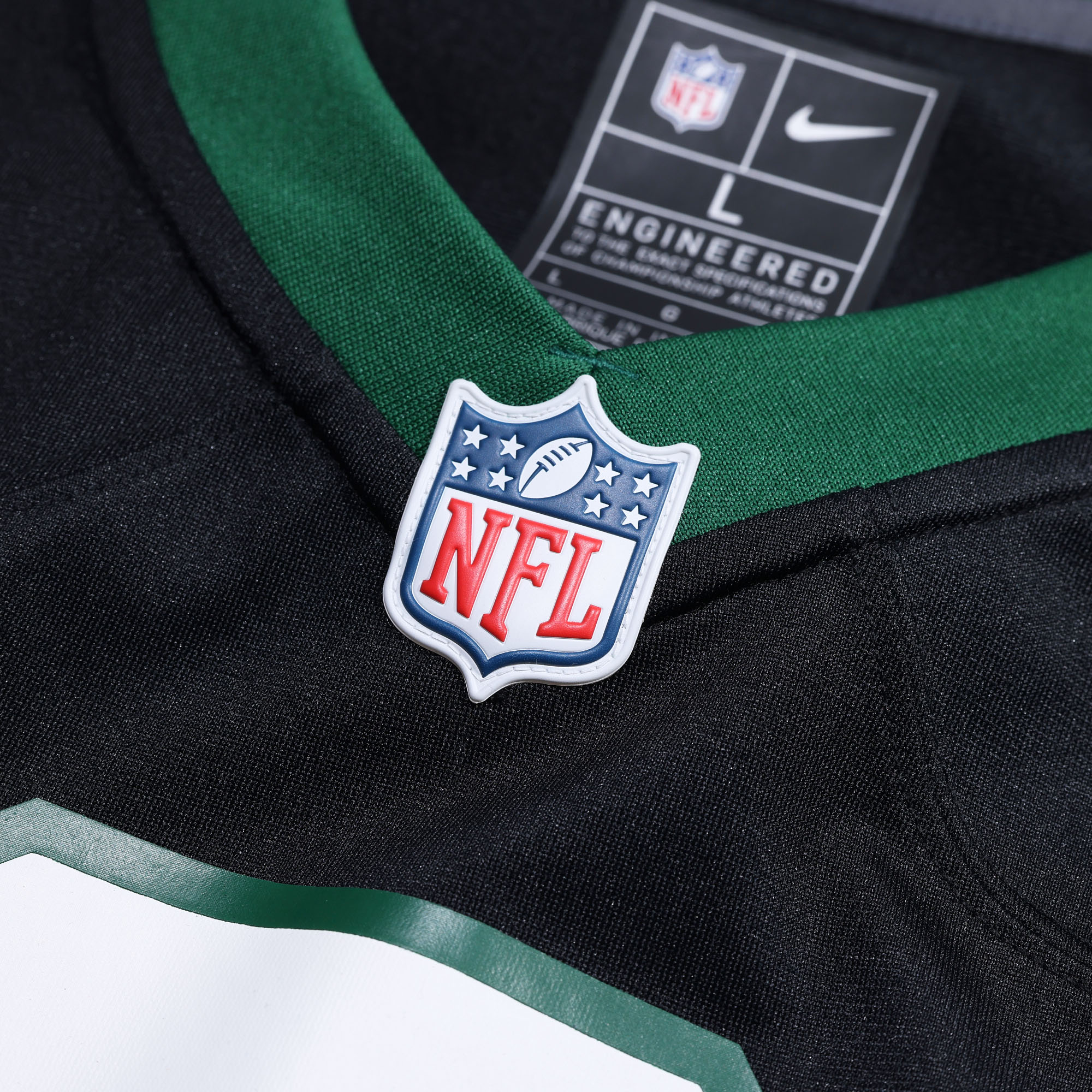 Men's New York Jets Jermaine Johnson II Legacy Black Alternate Game Jersey JS8333 nicesnker - Image 4