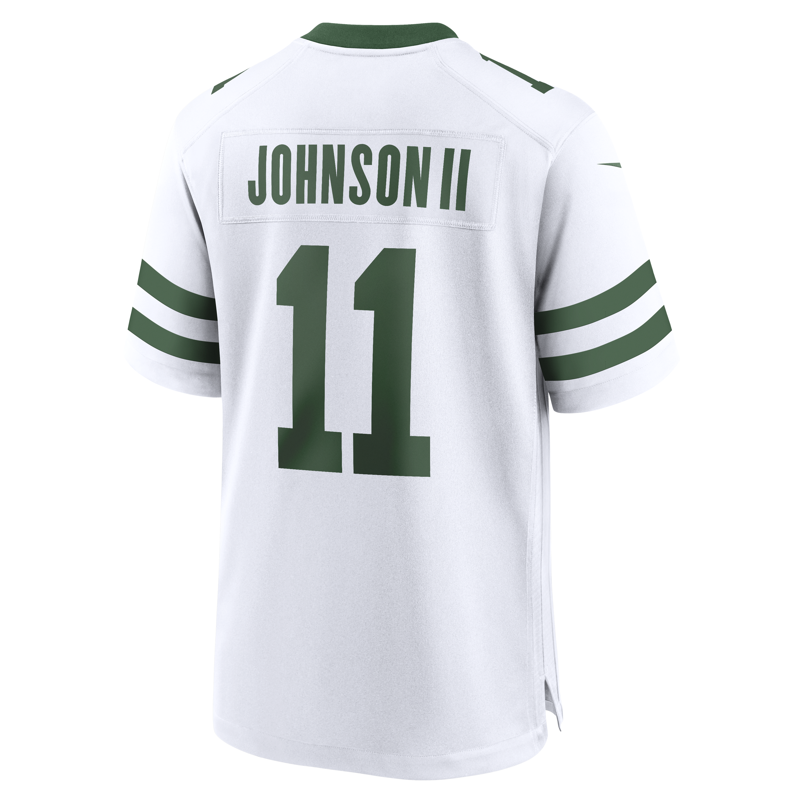 Men's New York Jets Jermaine Johnson II Spotlight White Alternate Game Jersey JS5790 nicesnker - Image 3