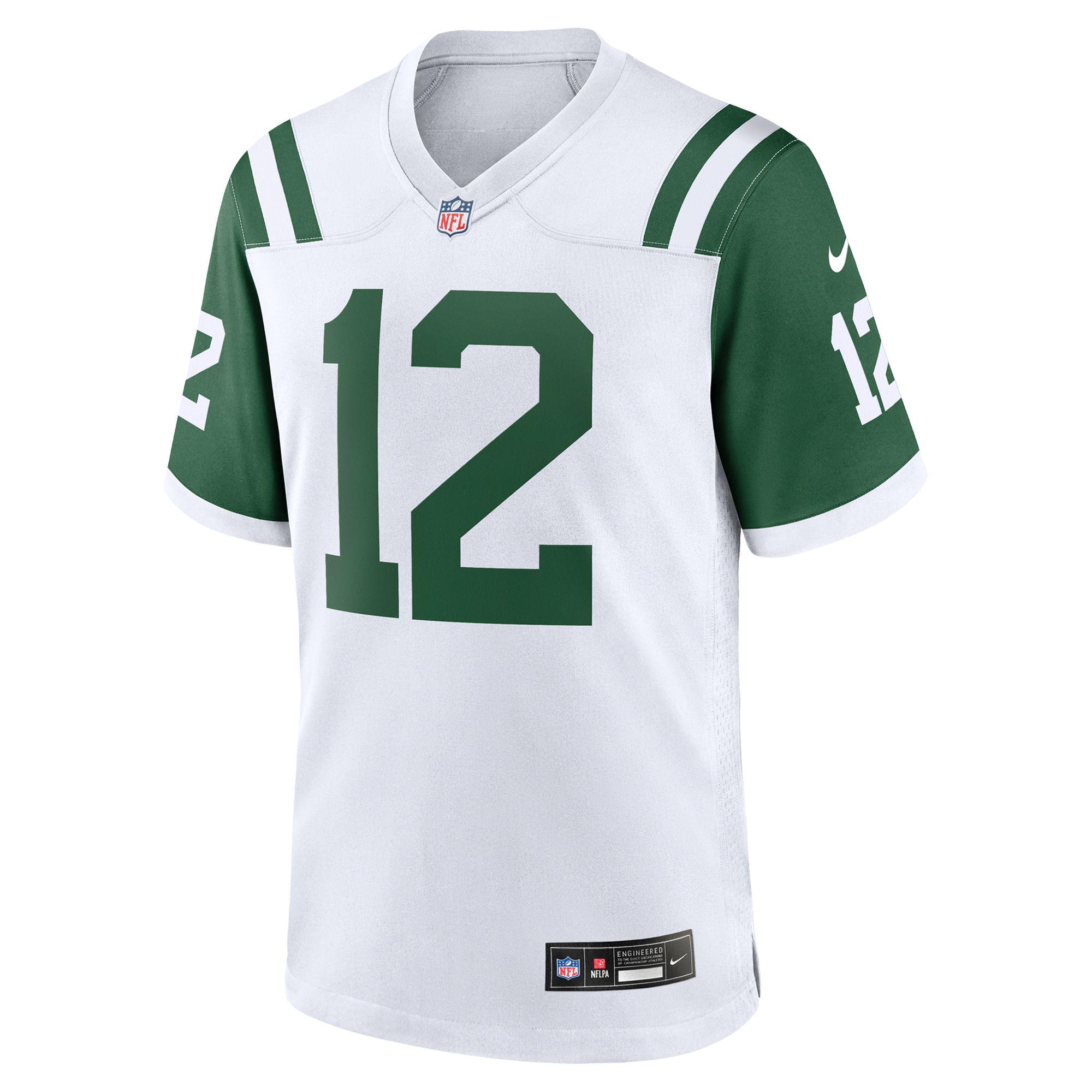Men's New York Jets Joe Namath White Classic Alternate Retired Player Game Jersey JS9815 nicesnker - Image 2