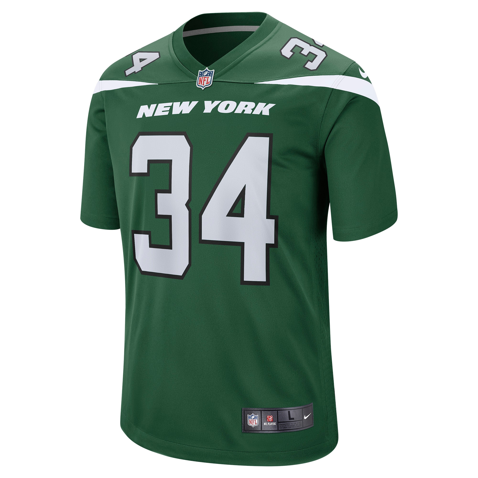 Men's New York Jets Justin Hardee Gotham Green Game Jersey JS8165 nicesnker - Image 2