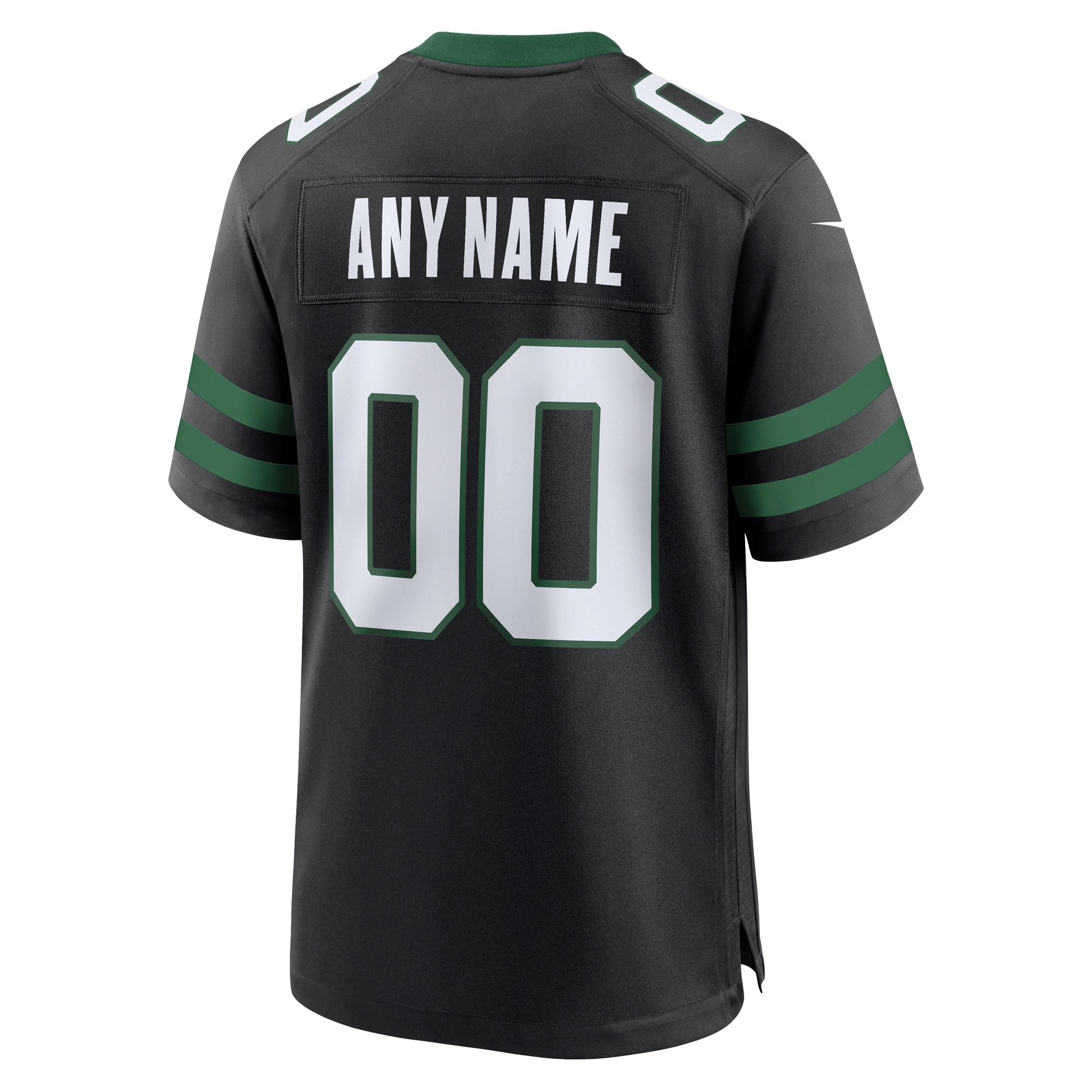 Men's New York Jets Legacy Black Alternate Custom Game Jersey JS1986 nicesnker - Image 3