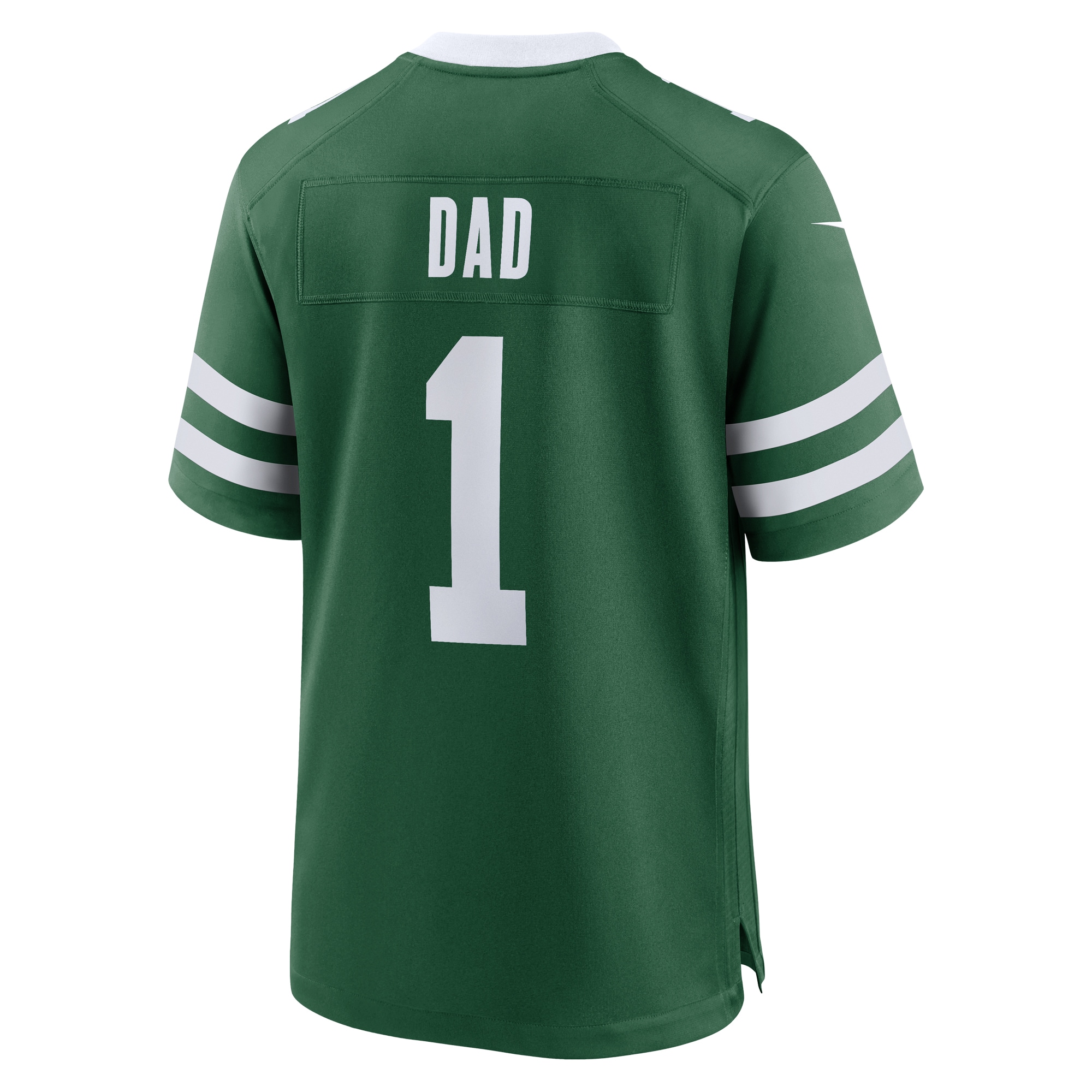 Men's New York Jets Legacy Green #1 Dad Game Jersey JS7186 nicesnker - Image 3