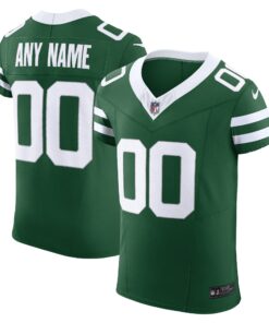 Men's New York Jets Legacy Green Vapor F.U.S.E. Elite Custom Jersey JS1911 nicesnker