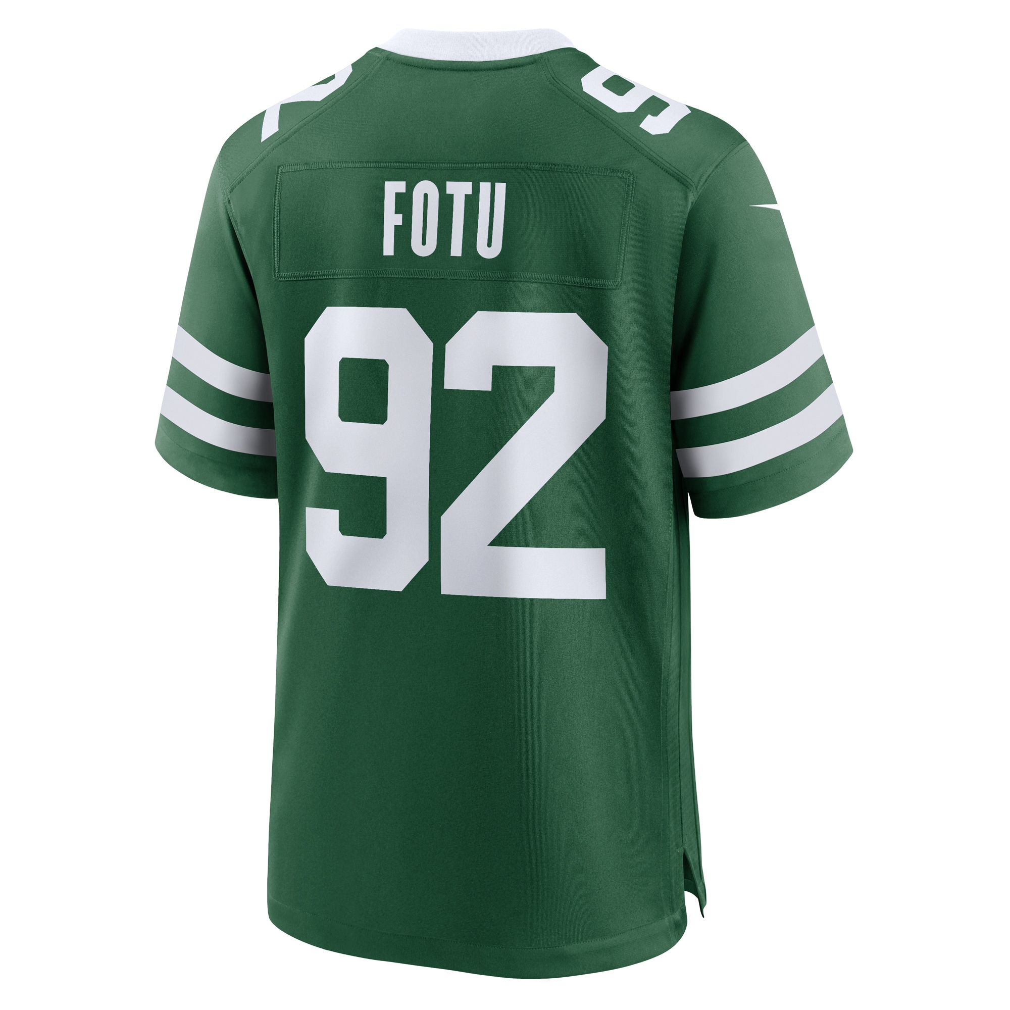 Men's New York Jets Leki Fotu Legacy Green Team Game Jersey JS6113 nicesnker - Image 3
