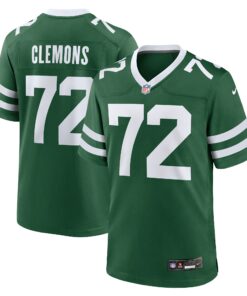 Men's New York Jets Micheal Clemons Legacy Green Team Game Jersey JS2494 nicesnker