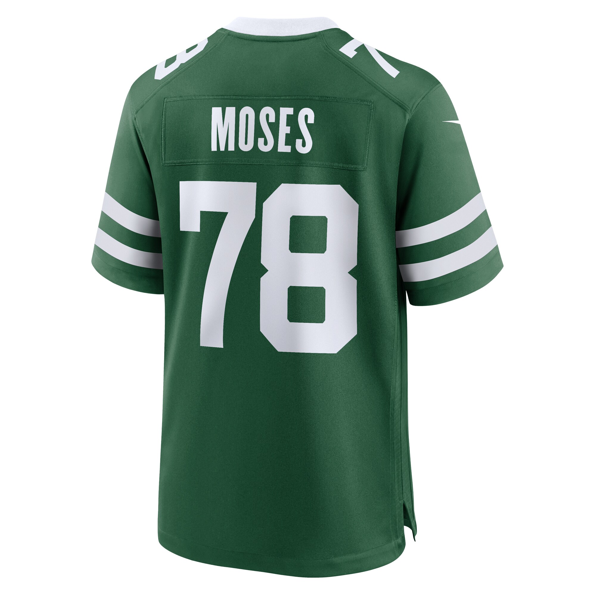 Men's New York Jets Morgan Moses Legacy Green Game Jersey JS5406 nicesnker - Image 3