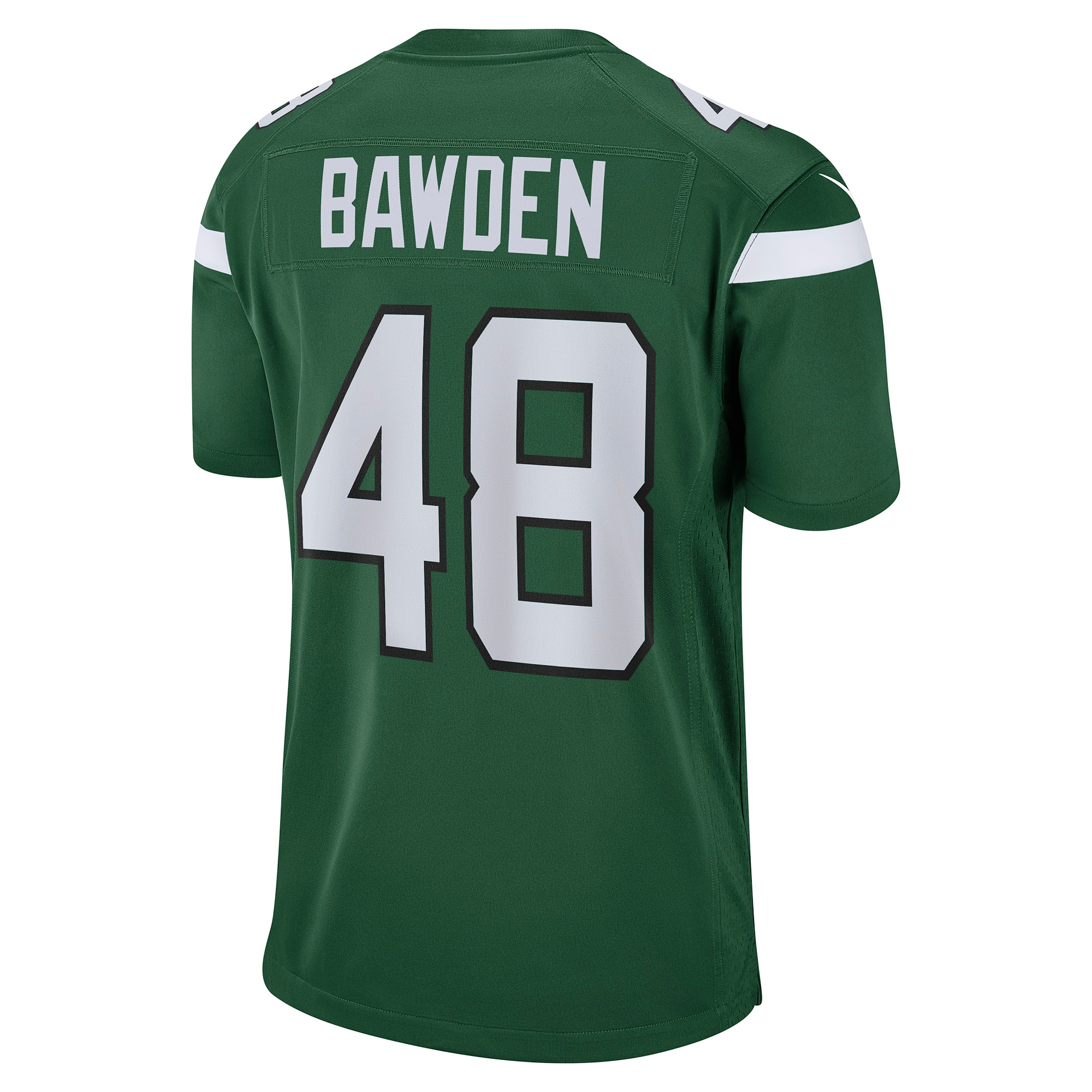 Men's New York Jets Nick Bawden Gotham Green Game Player Jersey JS9575 nicesnker - Image 3