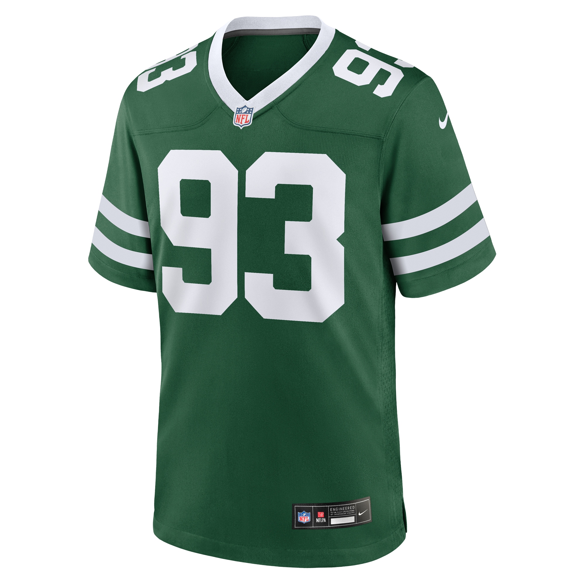 Men's New York Jets Takk McKinley Legacy Green Team Game Jersey JS9059 nicesnker - Image 2