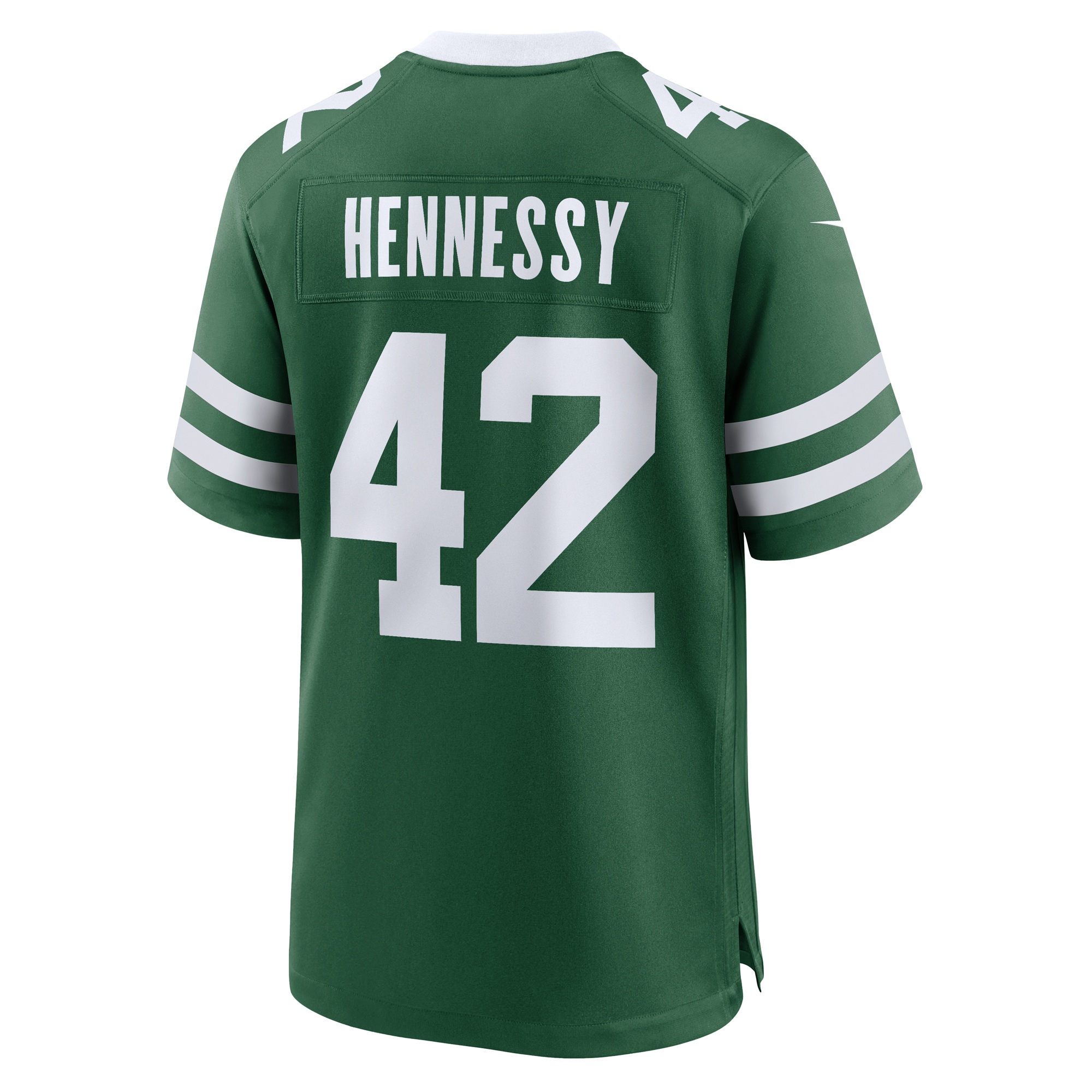 Men's New York Jets Thomas Hennessy Legacy Green Team Game Jersey JS9317 nicesnker - Image 3