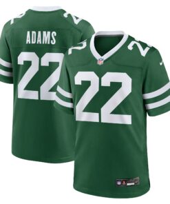 Men's New York Jets Tony Adams Legacy Green Team Game Jersey JS1373 nicesnker