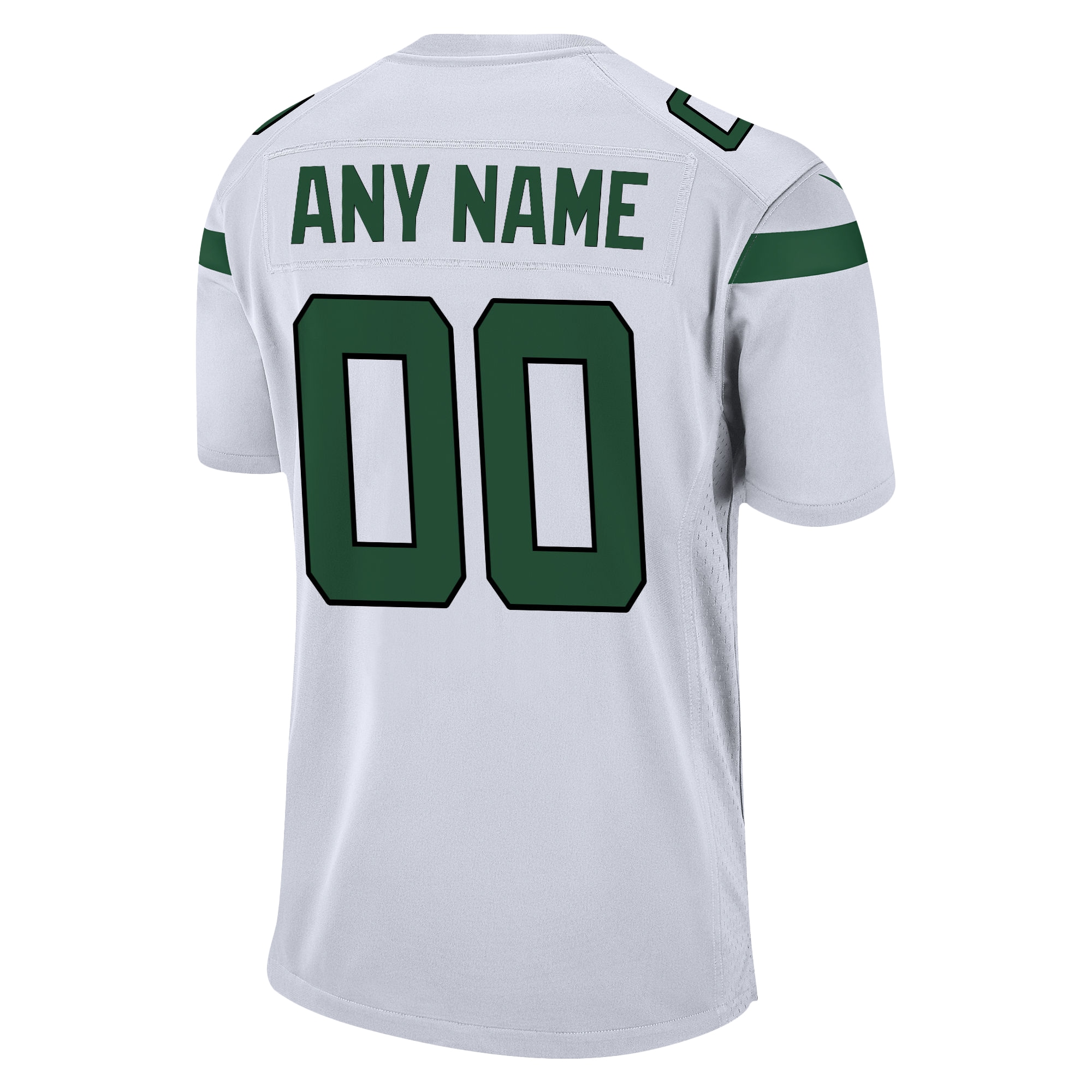 Men's New York Jets White Custom Game Jersey JS3236 nicesnker - Image 3