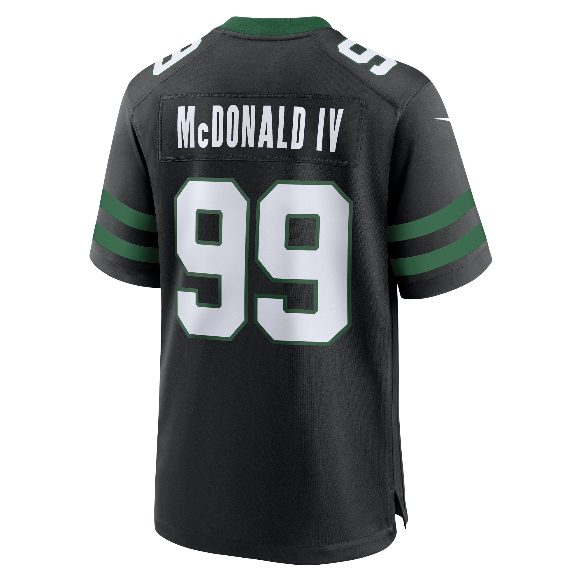 Men's New York Jets Will McDonald IV Legacy Black Alternate Game Jersey JS2134 nicesnker - Image 3