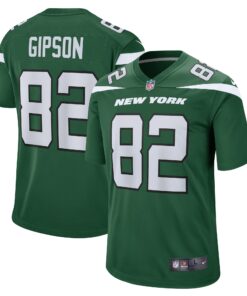 Men's New York Jets Xavier Gipson Gotham Green Team Game Jersey JS5966 nicesnker
