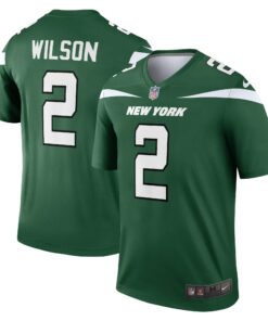 Men's New York Jets Zach Wilson Gotham Green Team Legend Player Performance Top JS6328 nicesnker