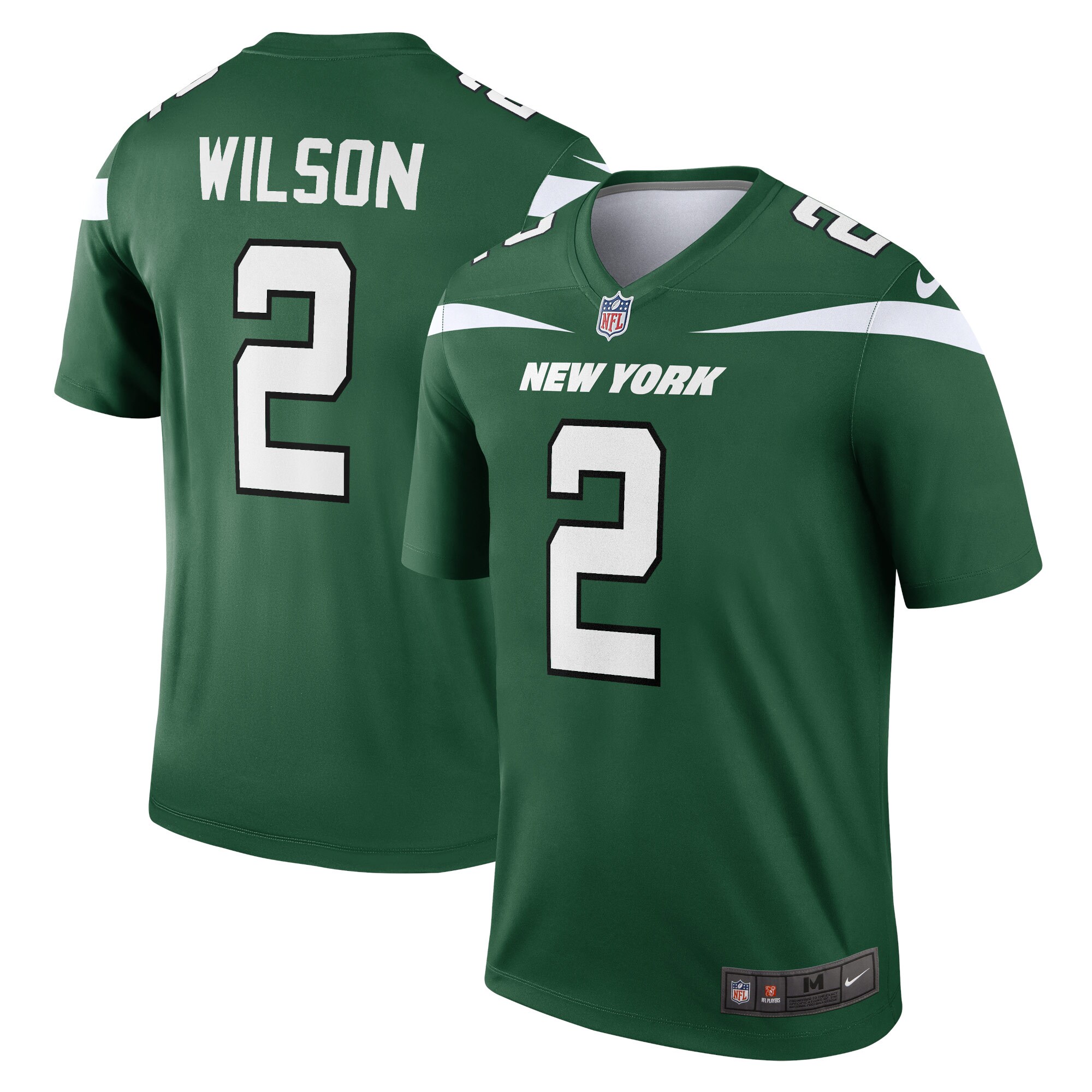 Men's New York Jets Zach Wilson Gotham Green Team Legend Player Performance Top JS6328 nicesnker