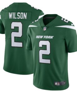 Men's New York Jets Zach Wilson Gotham Green Vapor Limited Jersey JS5843 nicesnker