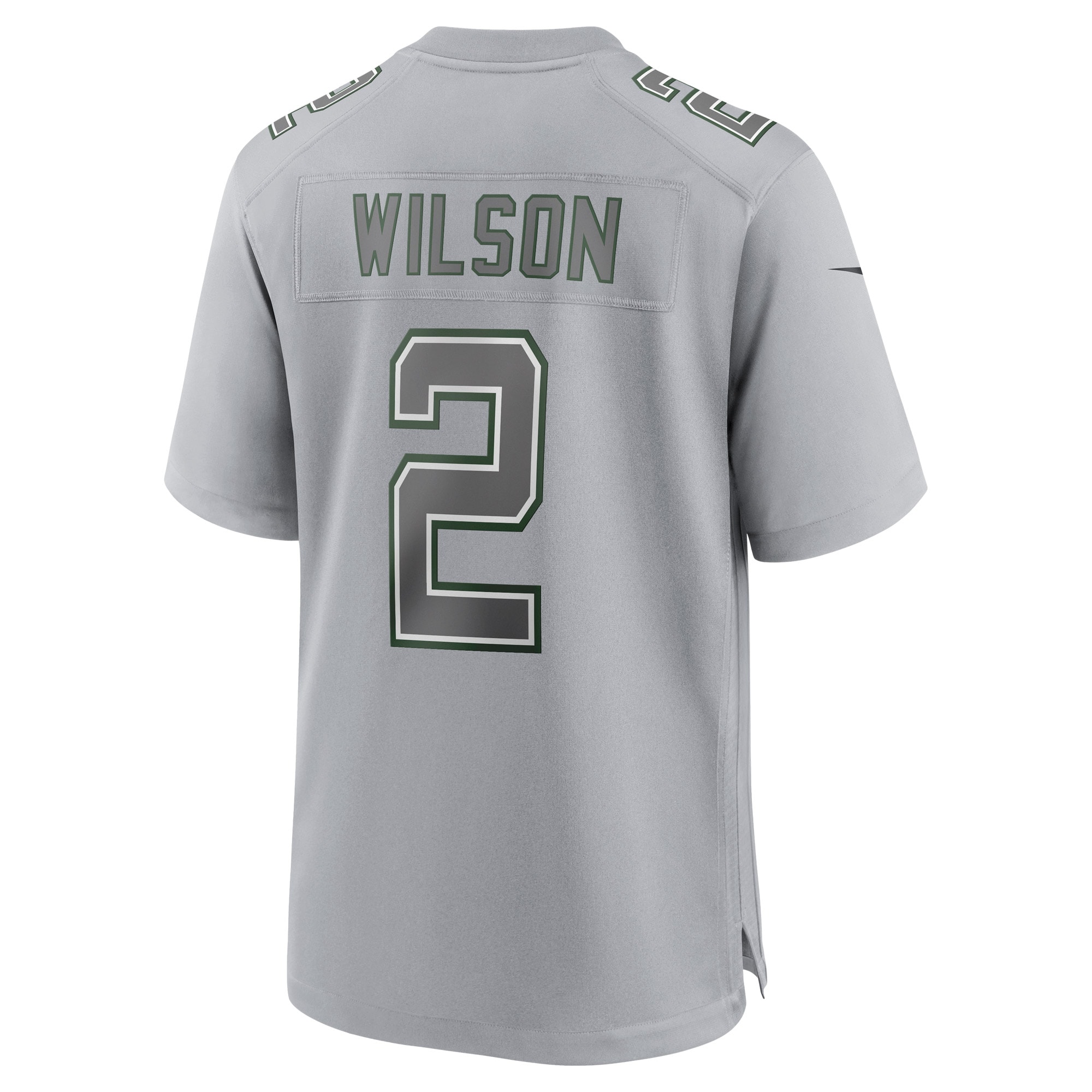 Men's New York Jets Zach Wilson Gray Atmosphere Fashion Game Jersey JS1483 nicesnker - Image 3
