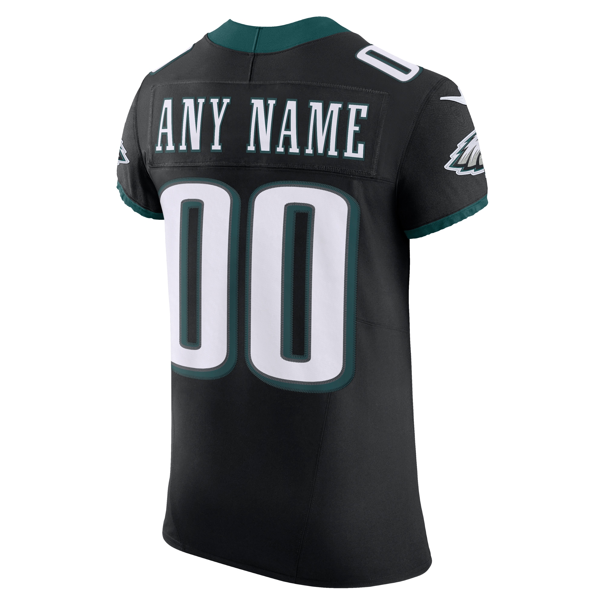 Men's Philadelphia Eagles Black Alternate Vapor F.U.S.E. Elite Custom Jersey JS2243 nicesnker - Image 3