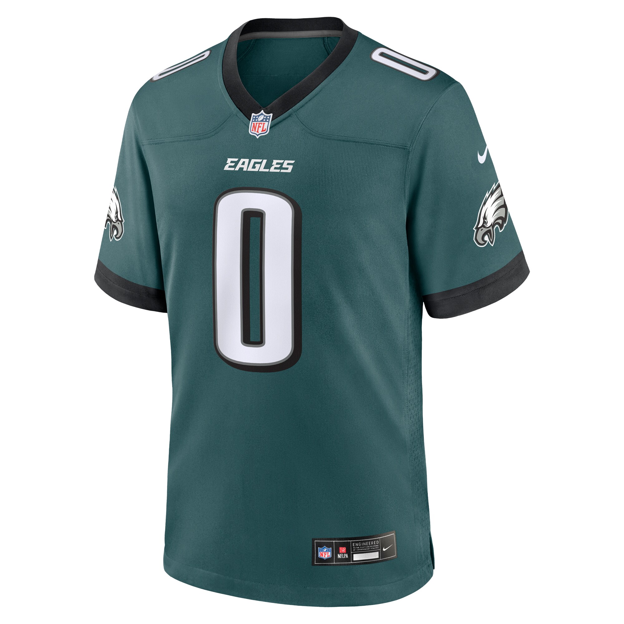 Men's Philadelphia Eagles Bryce Huff Midnight Green Game Player Jersey JS1421 nicesnker - Image 2