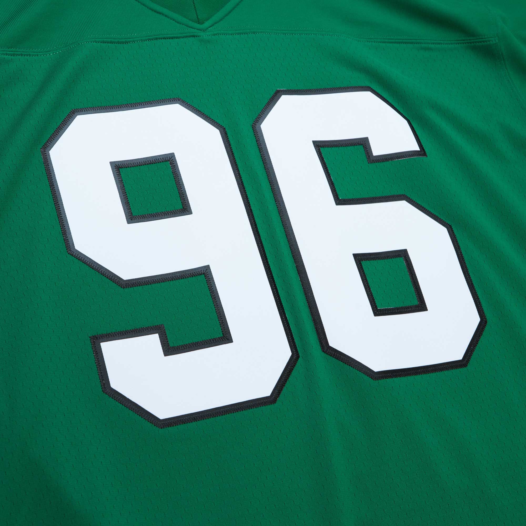 Men's Philadelphia Eagles Clyde Simmons Mitchell & Ness Kelly Green Legacy Jersey JS5407 nicesnker - Image 4
