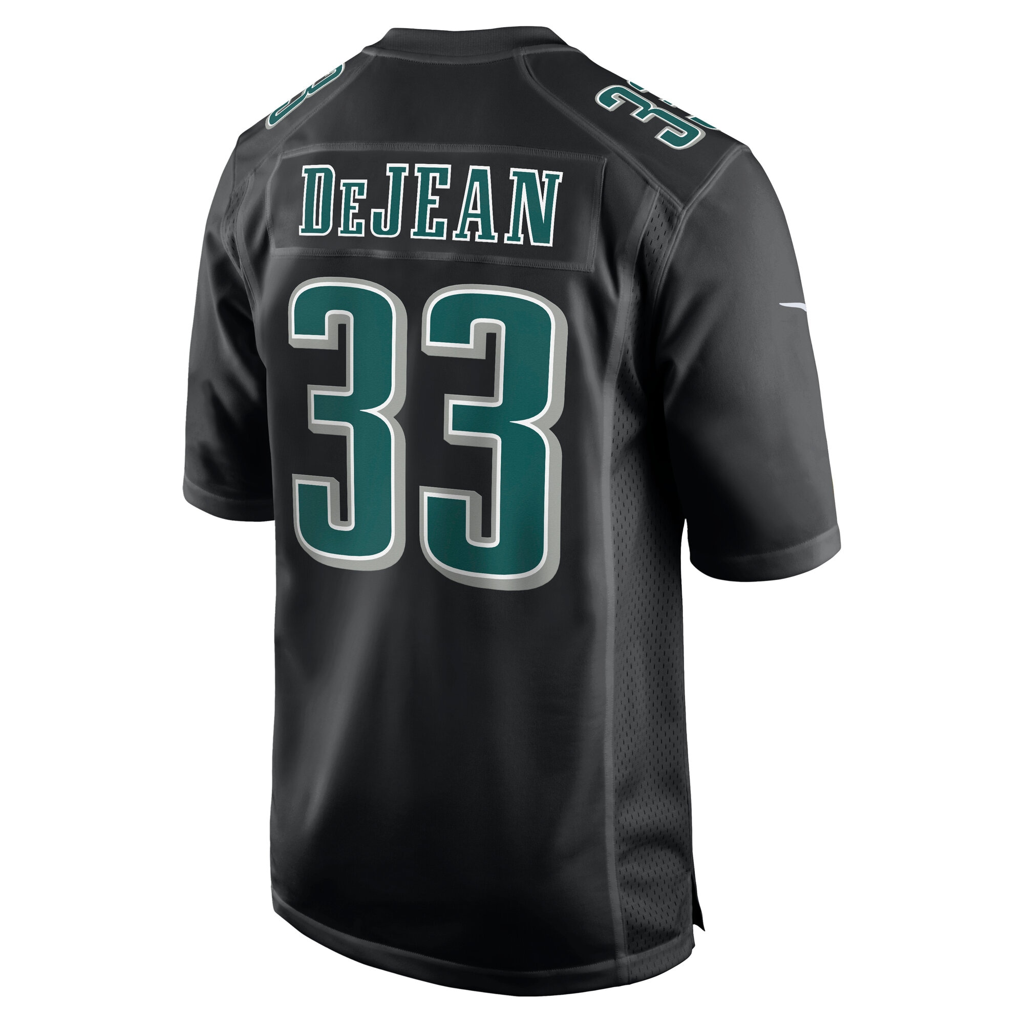 Men's Philadelphia Eagles Cooper DeJean Carbon Black Super Bowl LIX Fashion Game Player Jersey JS2847 nicesnker - Image 3