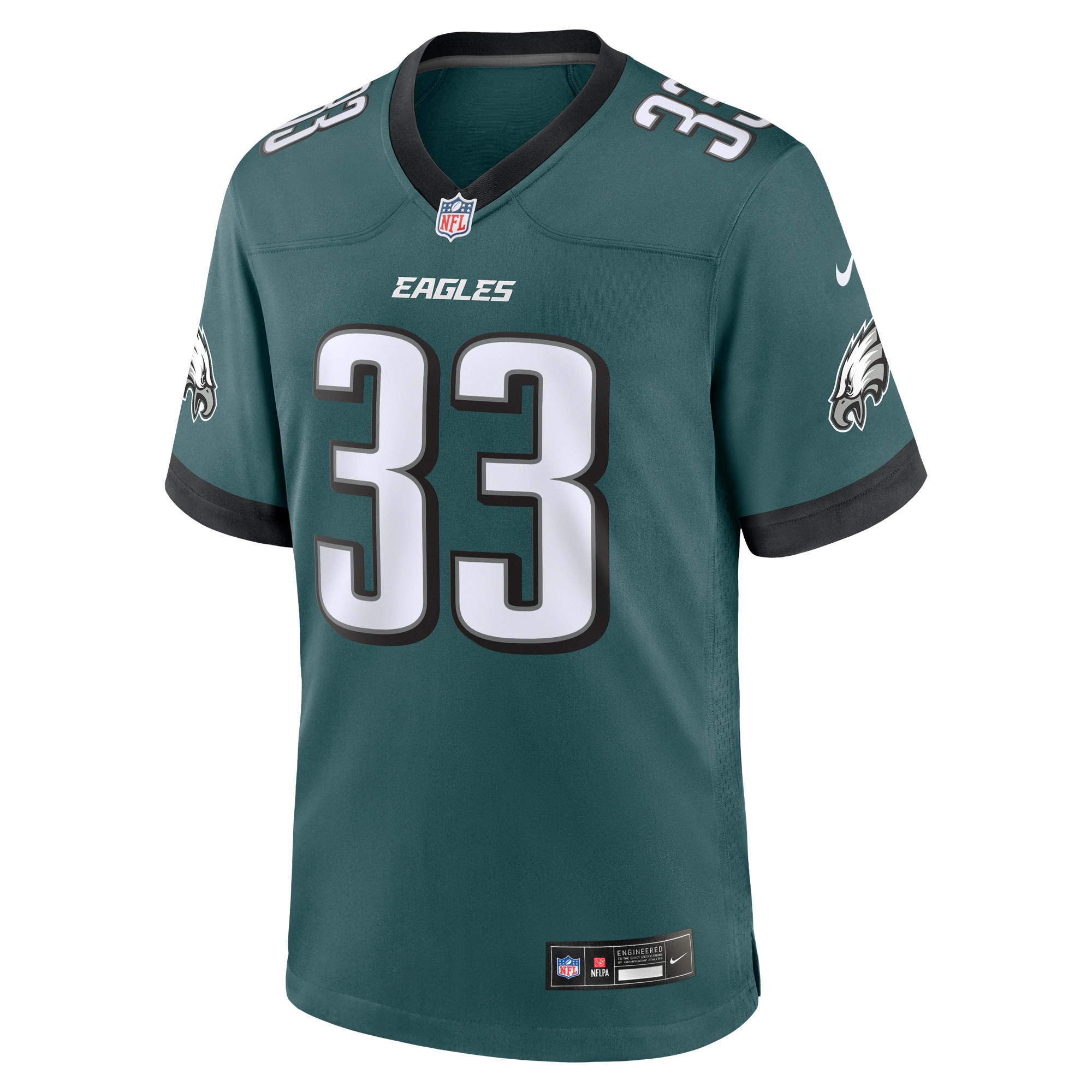 Men's Philadelphia Eagles Cooper DeJean Green Game Jersey JS8312 nicesnker - Image 2