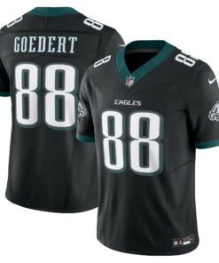 Men's Philadelphia Eagles Dallas Goedert Black Alternate Vapor F.U.S.E. Limited Jersey JS2888 nicesnker