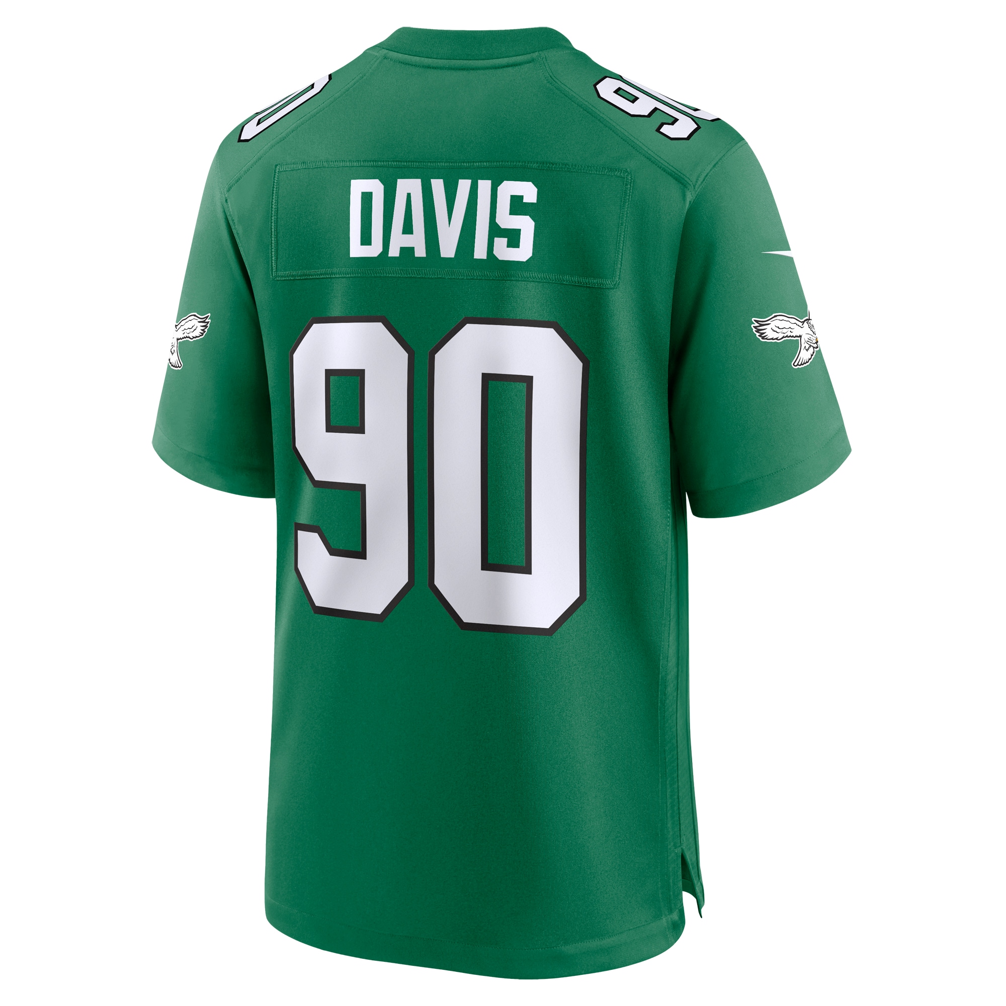Men's Philadelphia Eagles Davis Kelly Green Alternate Game Jersey JS4311 nicesnker - Image 3