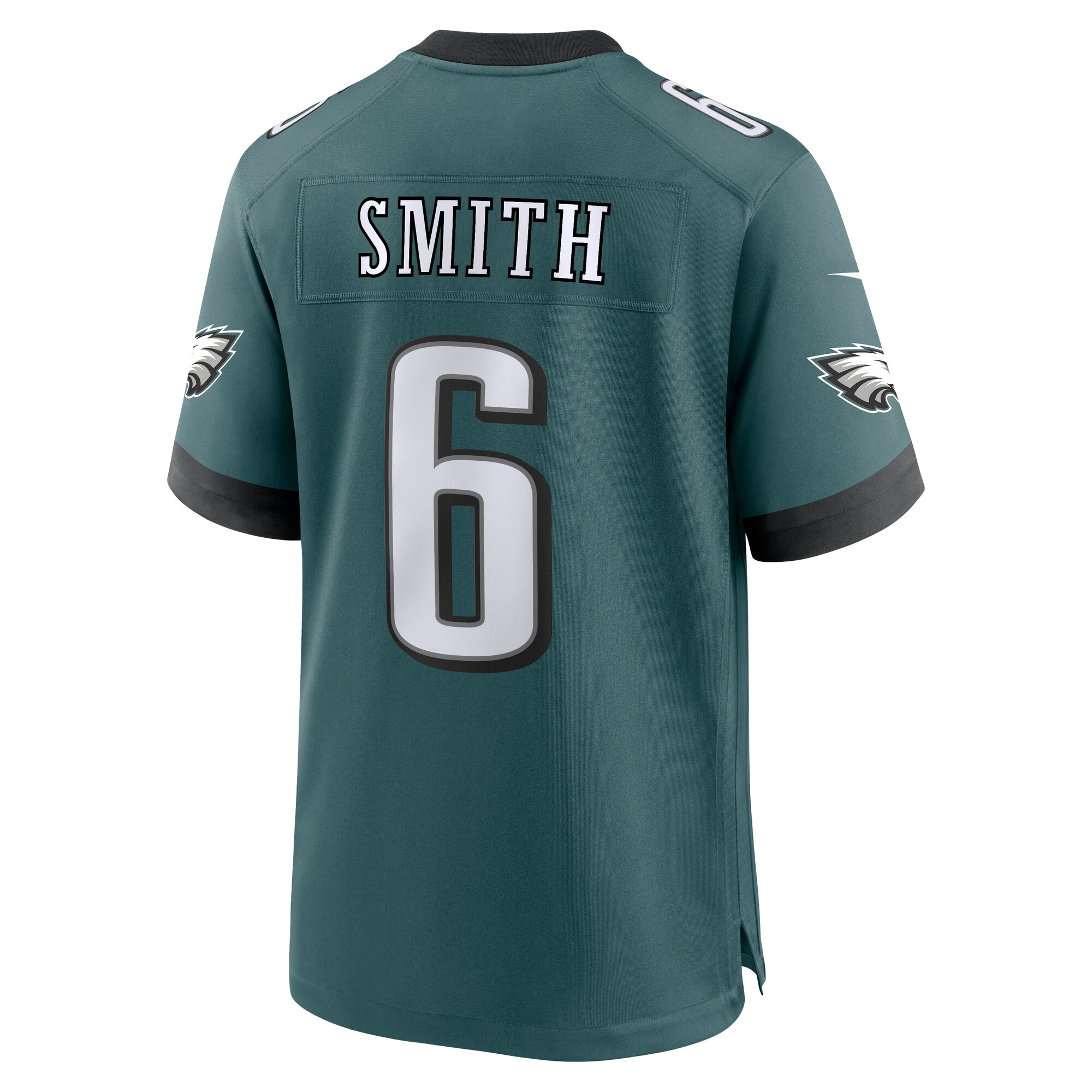 Men's Philadelphia Eagles DeVonta Smith Midnight Green Super Bowl LIX Game Player Jersey JS3379 nicesnker - Image 3