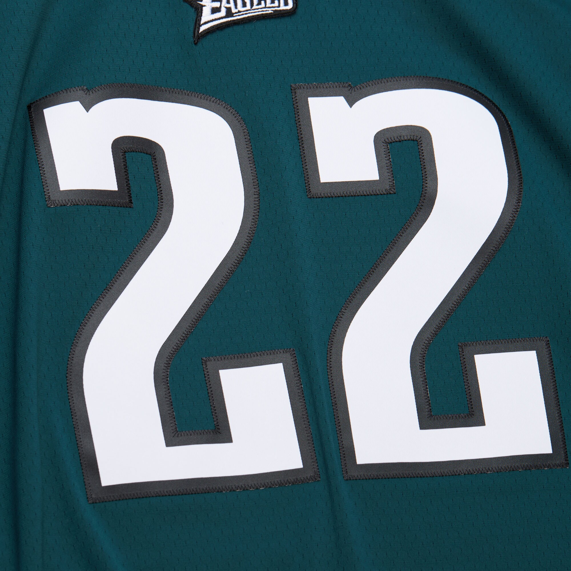 Men's Philadelphia Eagles Duce Staley Mitchell & Ness Midnight Green 2002 Legacy Jersey JS7758 nicesnker - Image 3