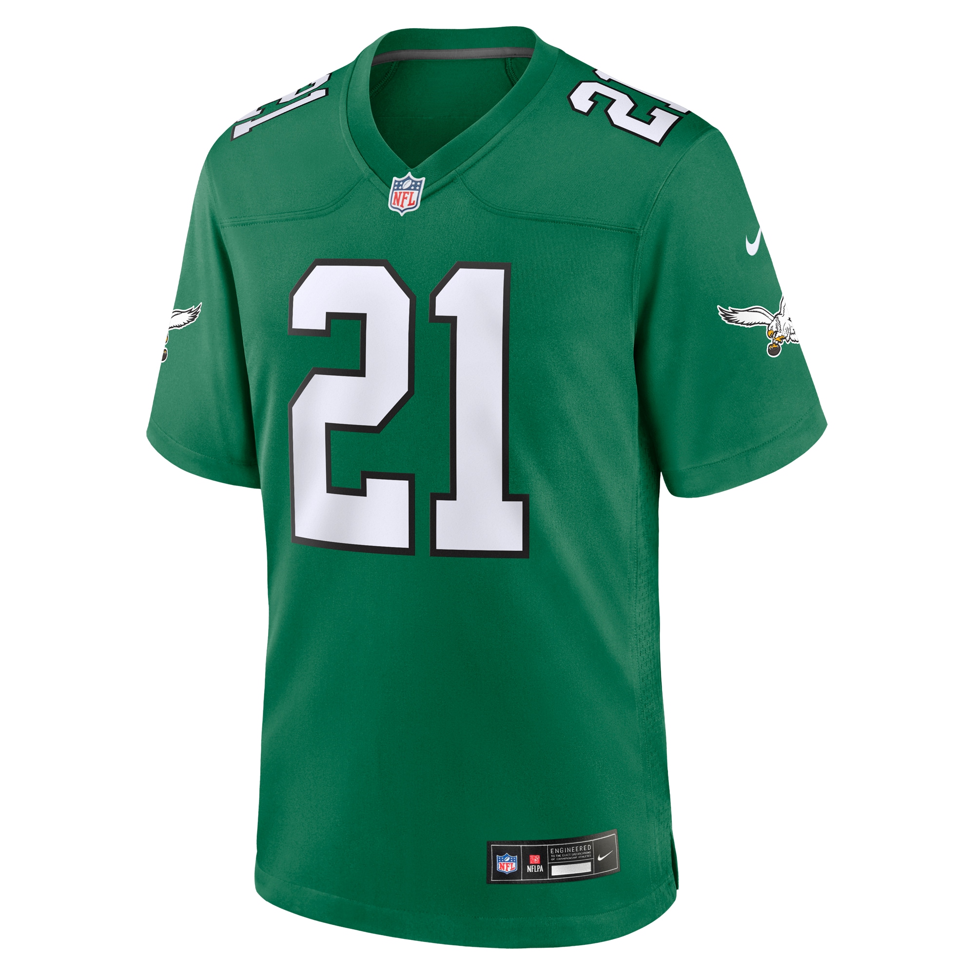 Men's Philadelphia Eagles Eric Allen Kelly Green Alternate Game Jersey JS2237 nicesnker - Image 2