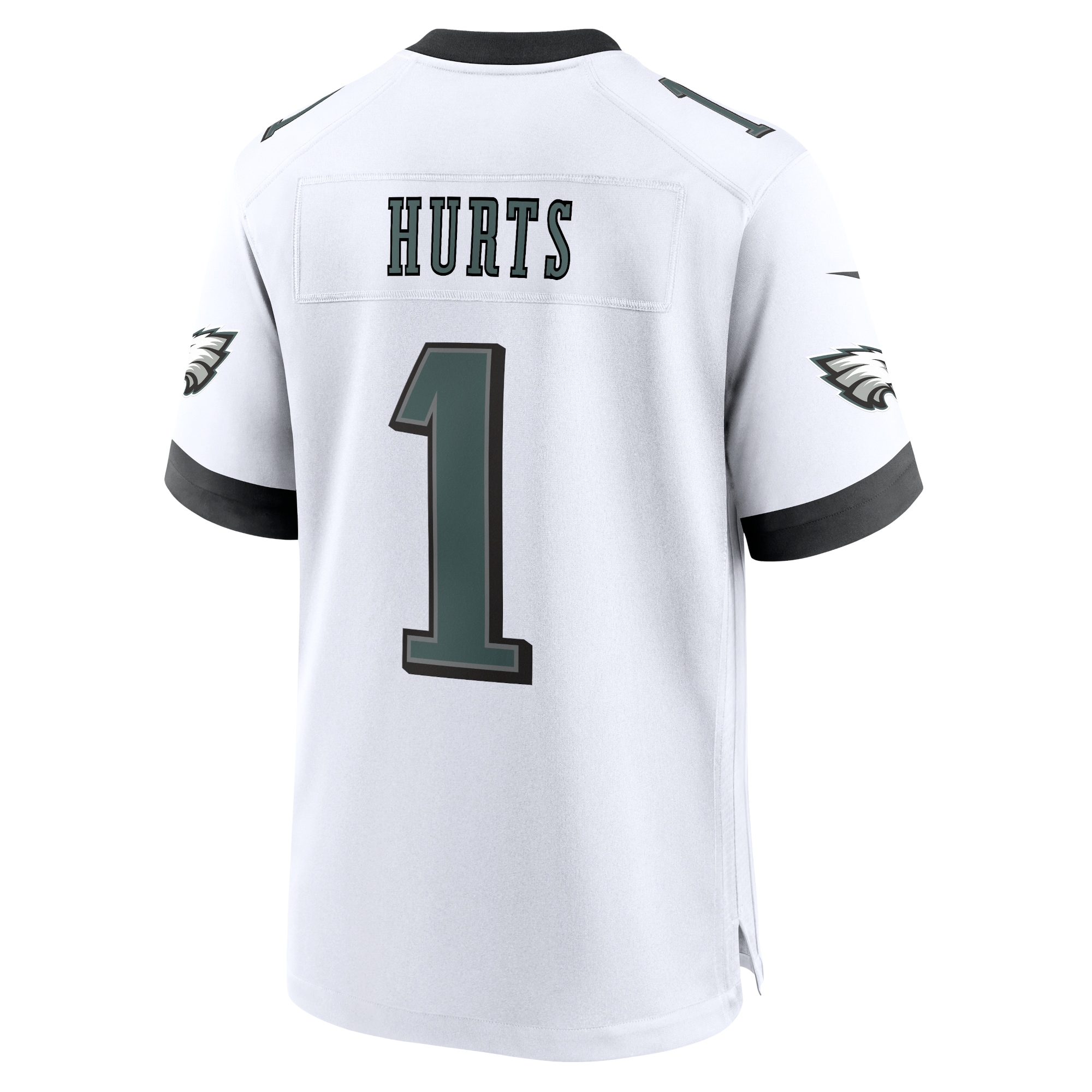 Men's Philadelphia Eagles Jalen Hurts White White Game Jersey JS1469 nicesnker - Image 3