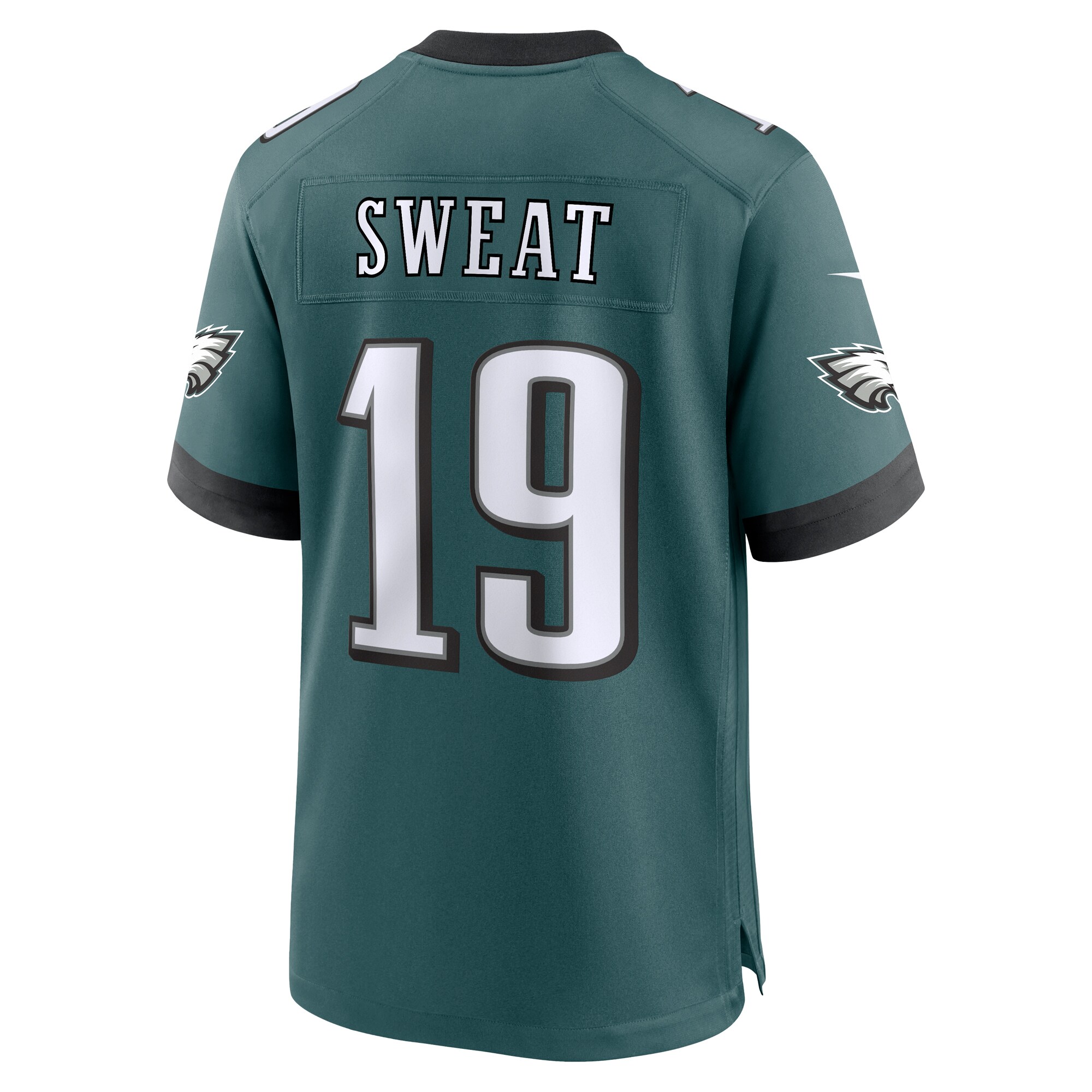 Men's Philadelphia Eagles Josh Sweat Midnight Green Team Game Jersey JS7127 nicesnker - Image 3