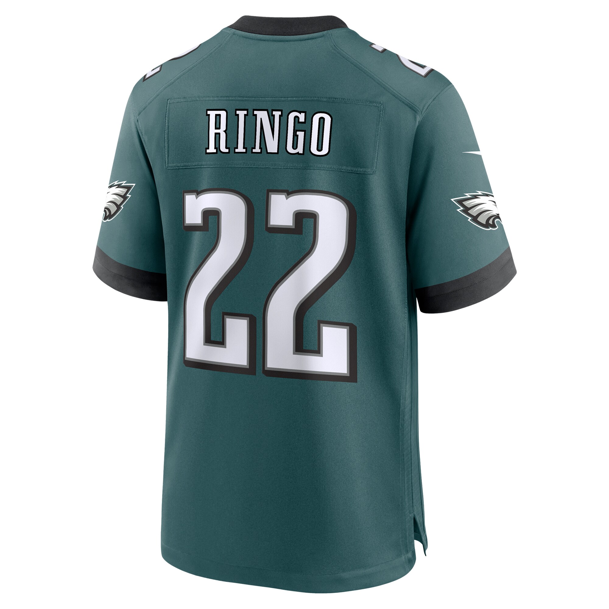 Men's Philadelphia Eagles Kelee Ringo Midnight Green Team Game Jersey JS1526 nicesnker - Image 3