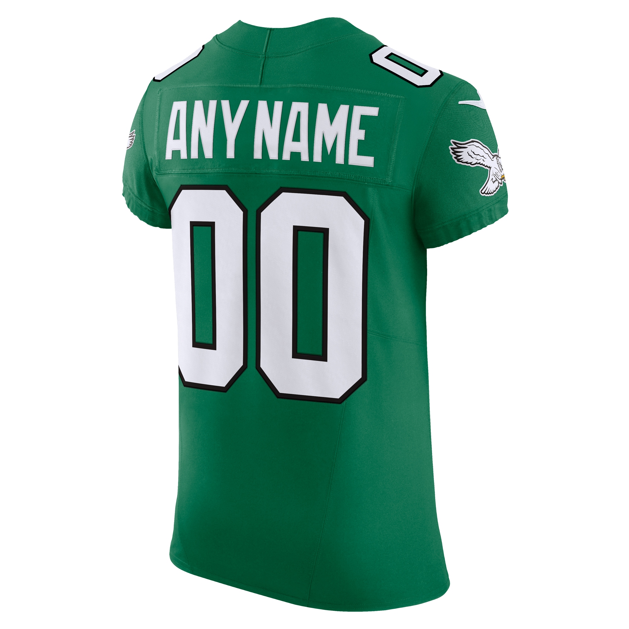 Men's Philadelphia Eagles Kelly Green 2nd Alternate Vapor F.U.S.E. Elite Custom Jersey JS7885 nicesnker - Image 3