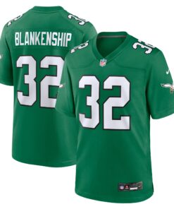 Men's Philadelphia Eagles Reed Blankenship Kelly Green Alternate Game Jersey JS1377 nicesnker